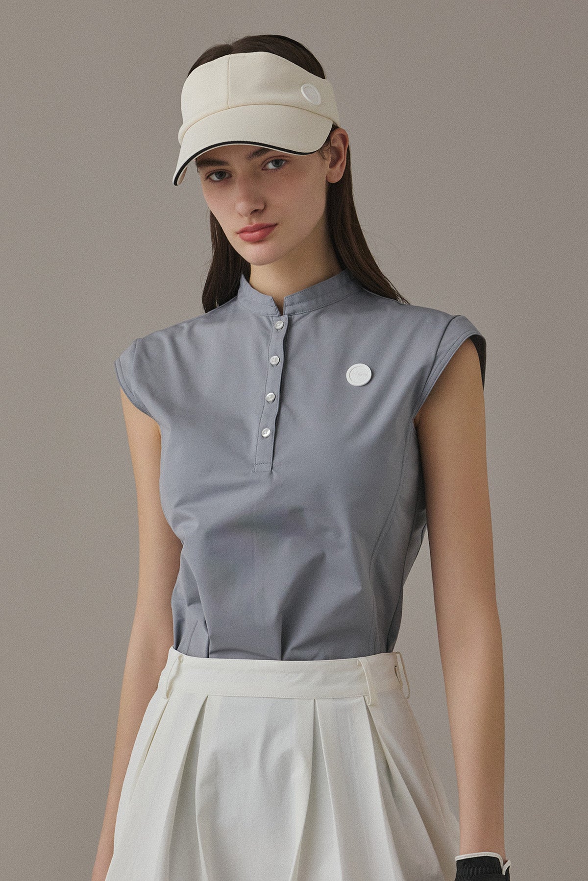 AIRY SLEEVELESS TOP - Blue