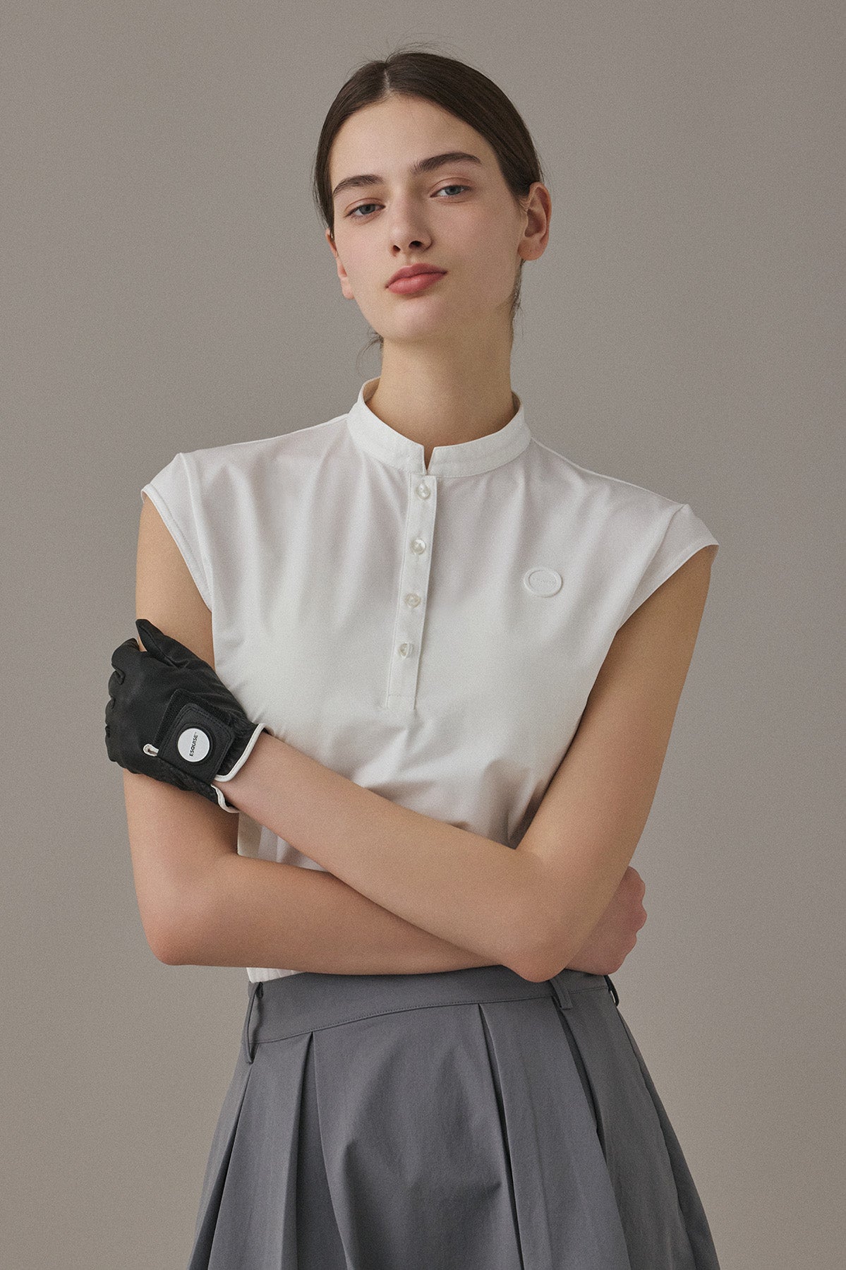 AIRY SLEEVELESS TOP - White