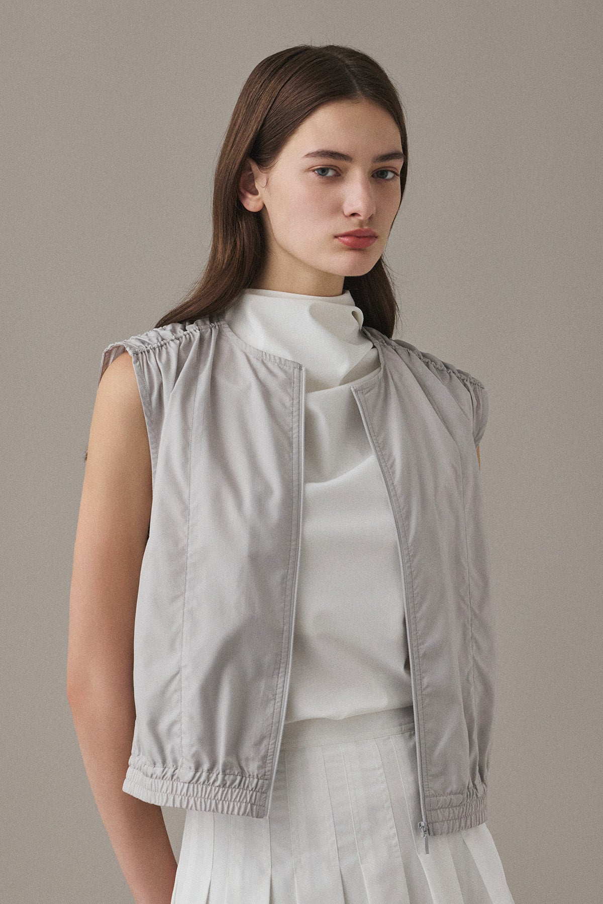 GATHER RIP LIGHT VEST - Clay
