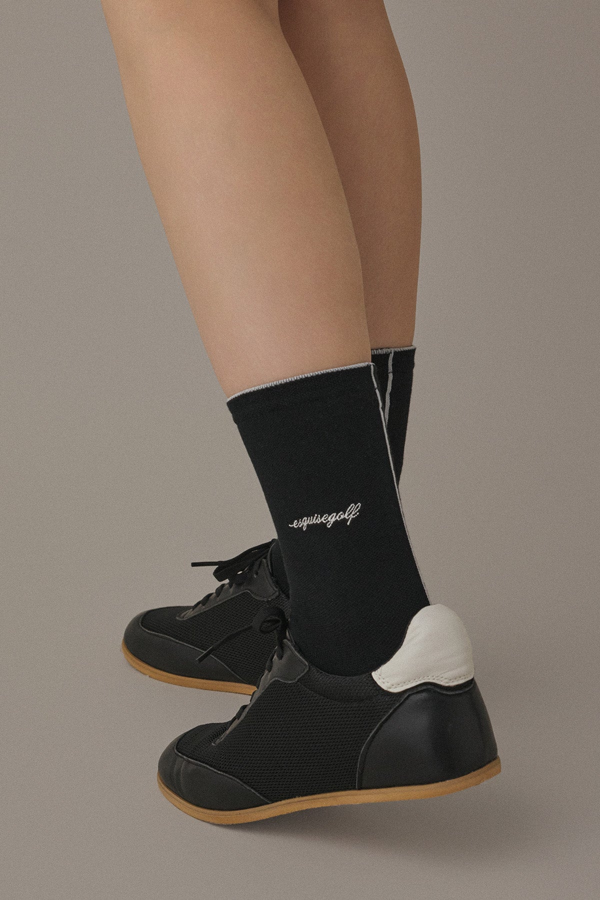 ROW MIDDLE SOCKS - Black