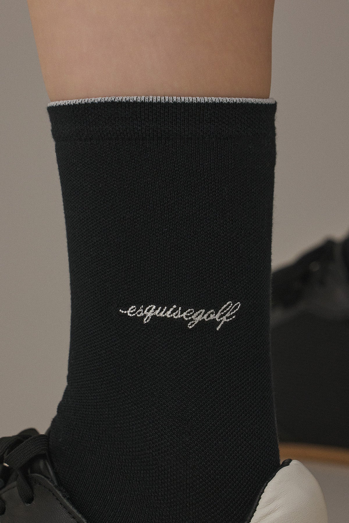 ROW MIDDLE SOCKS - Black