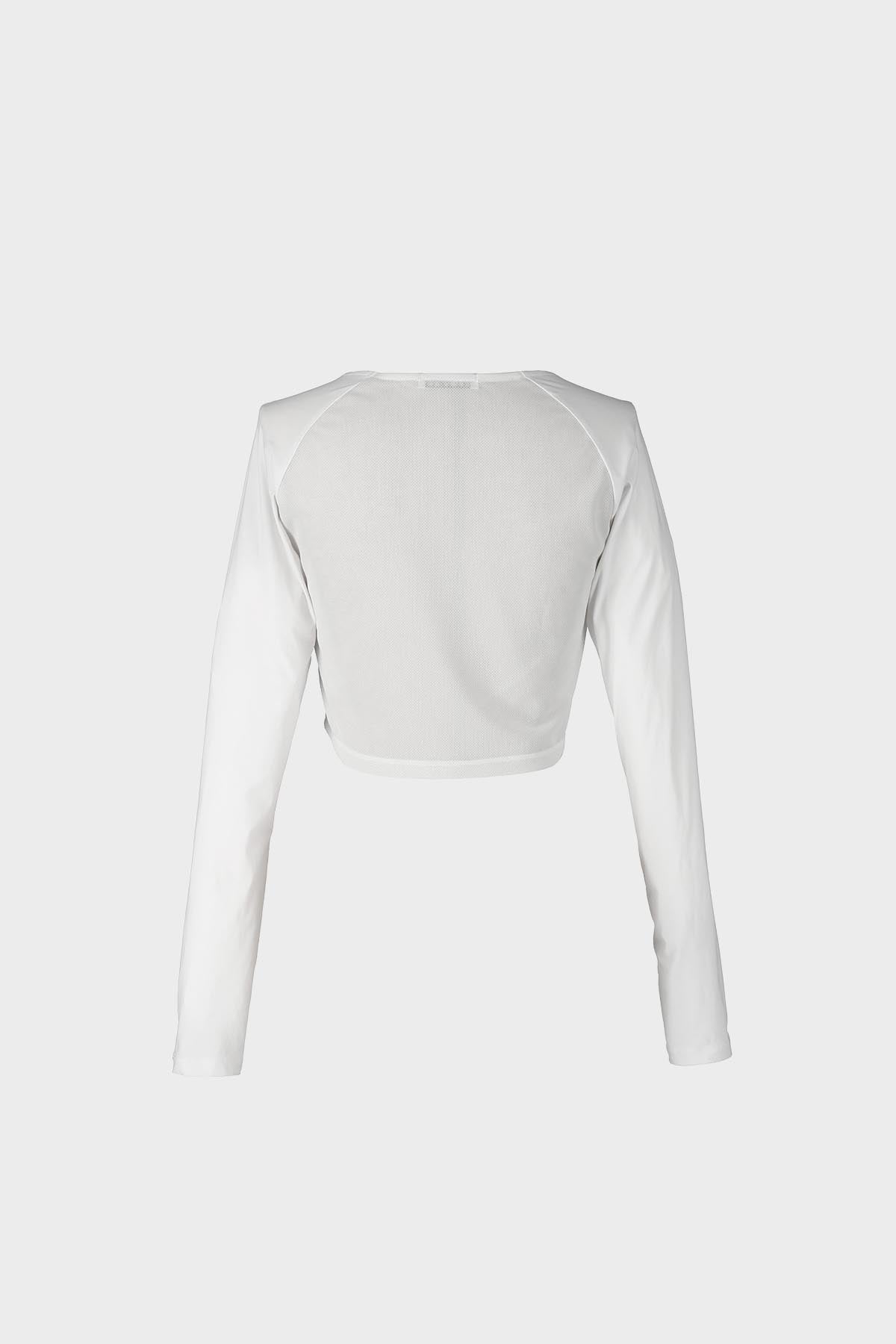 UV-CUT SHEER INNER - White