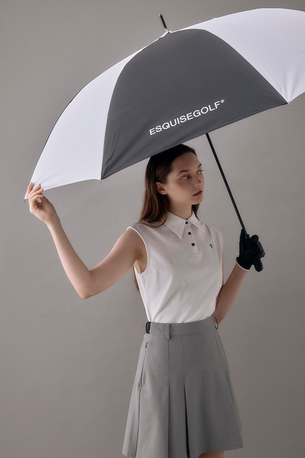 TWO-TONE UMBRELLA - Black&White