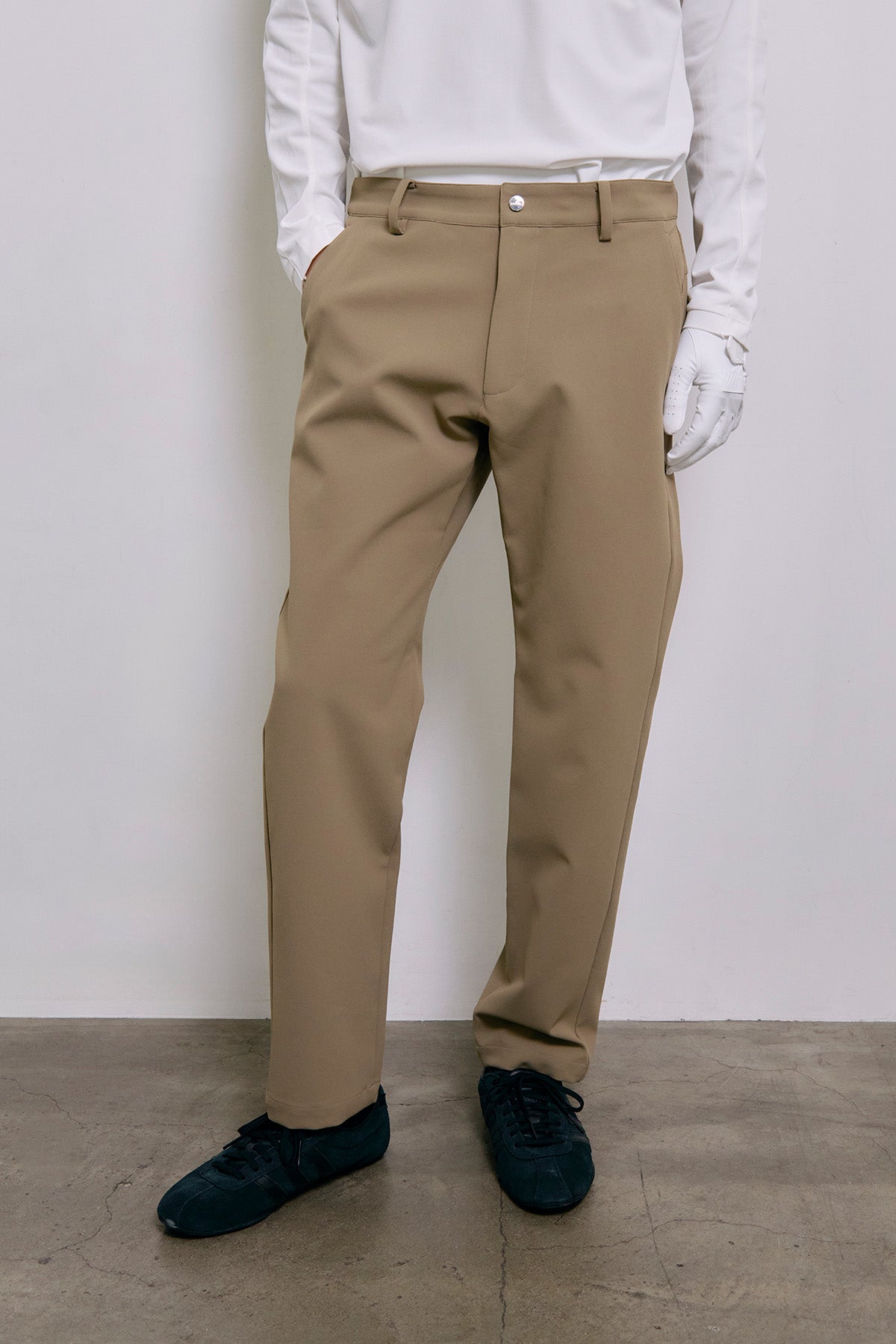 ESSENTIAL GOLF PANTS - Beige