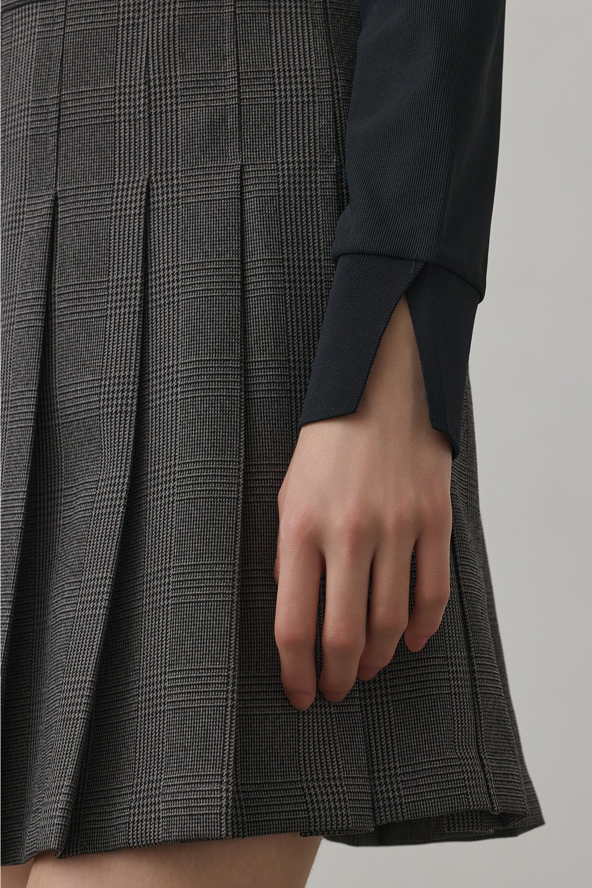 PEARLKNIT CUFFS POLO - Black