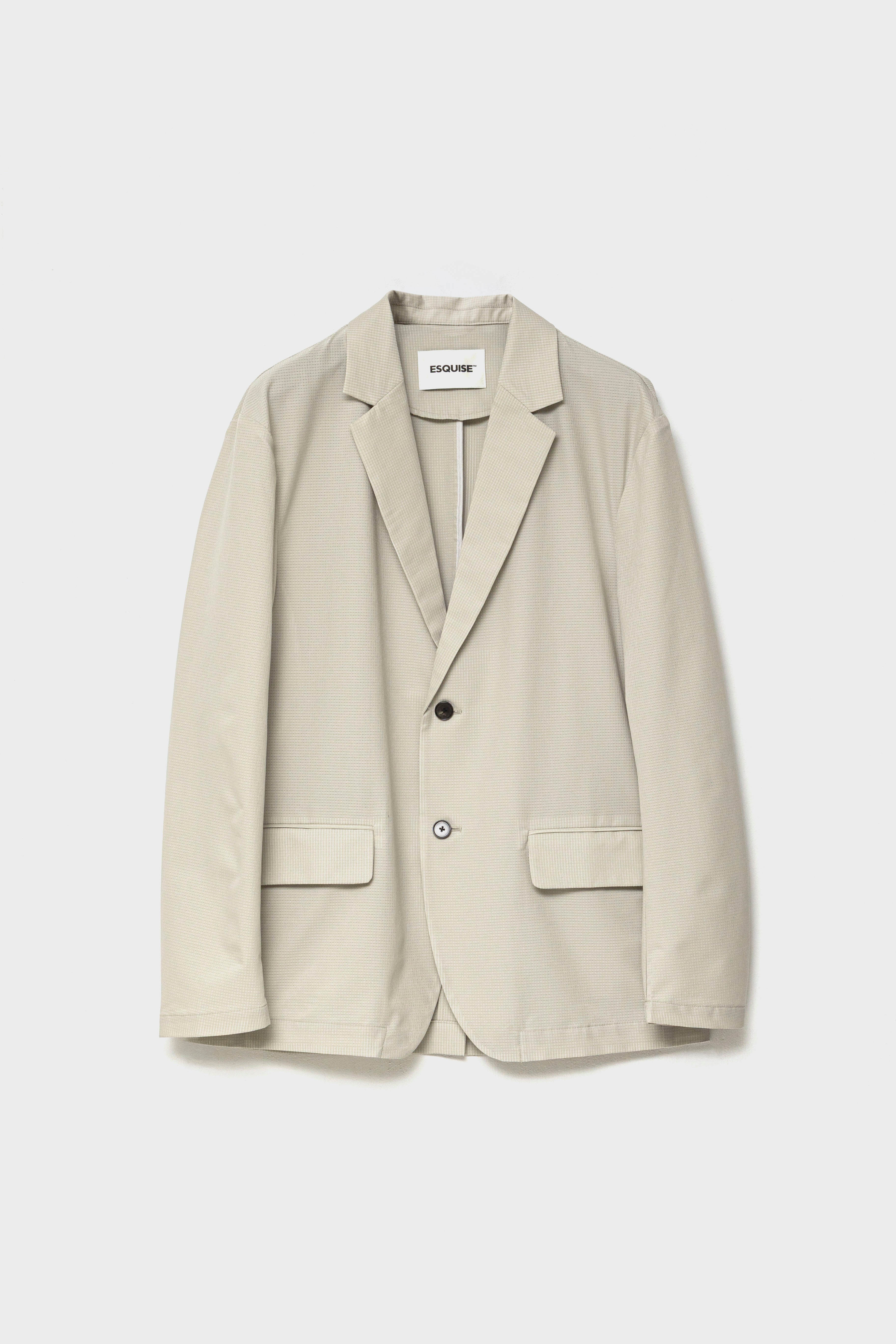 AIR-DOT TAILORED JACKET - Beige