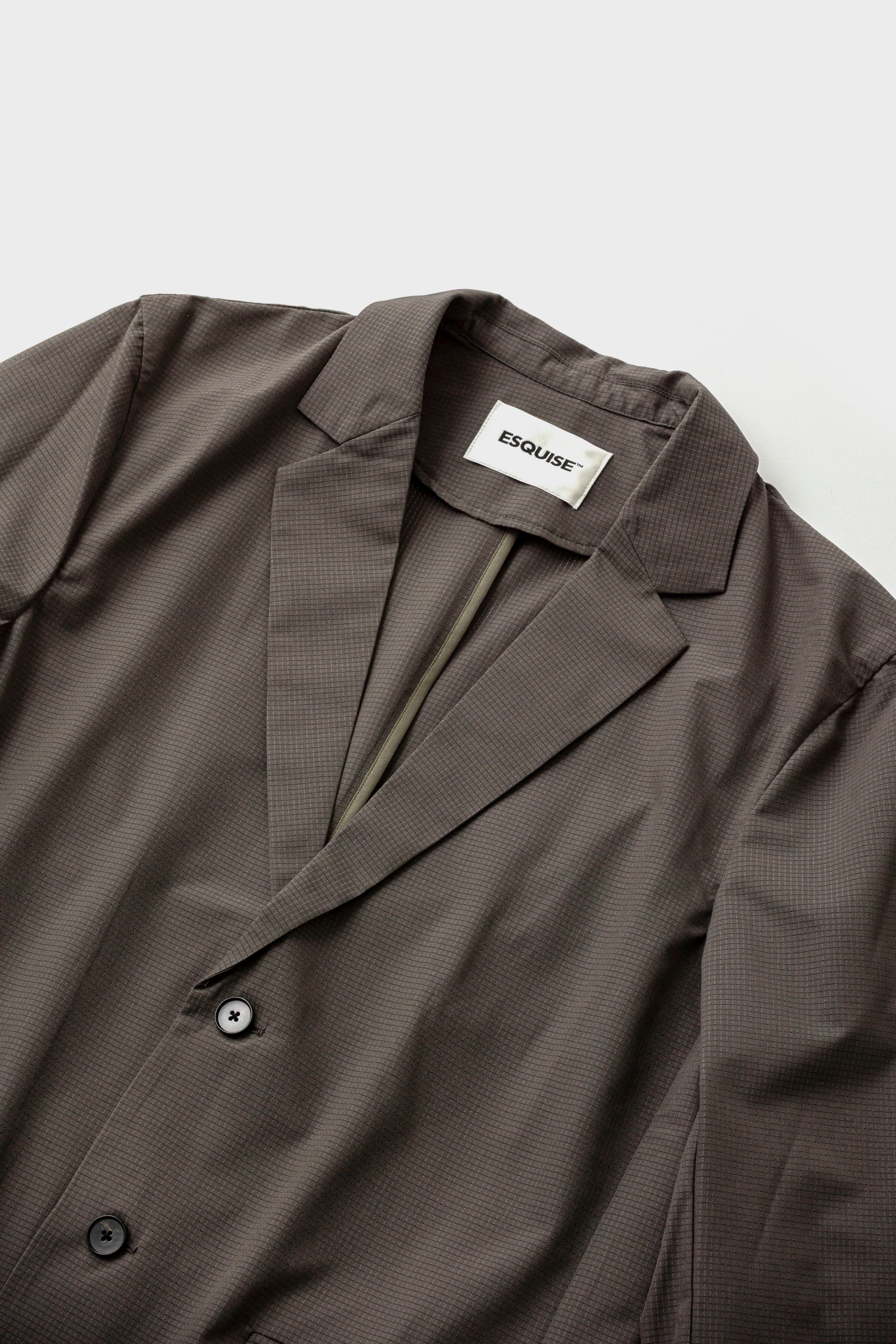 AIR-DOT TAILORED JACKET - Charcoal