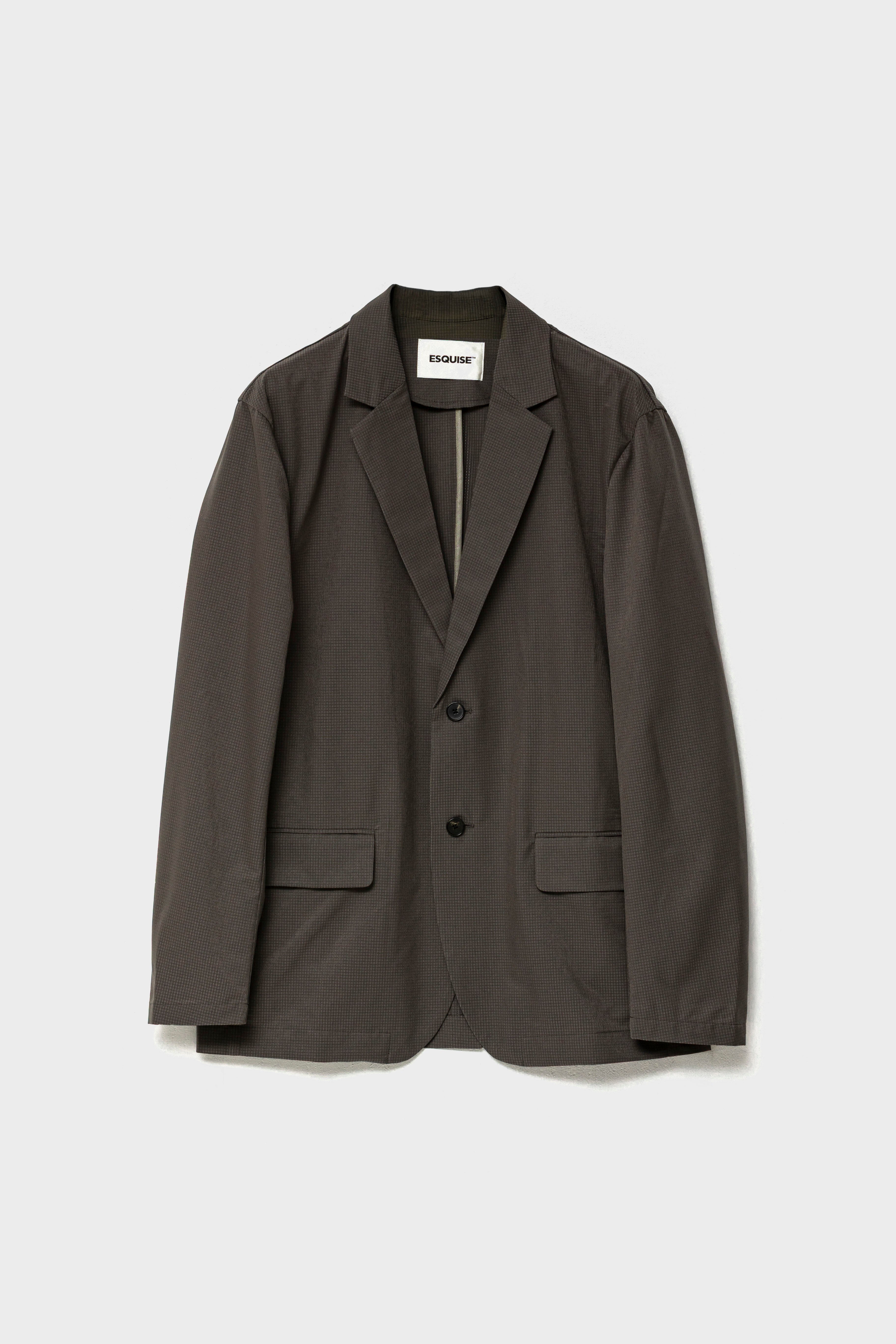 AIR-DOT TAILORED JACKET - Charcoal