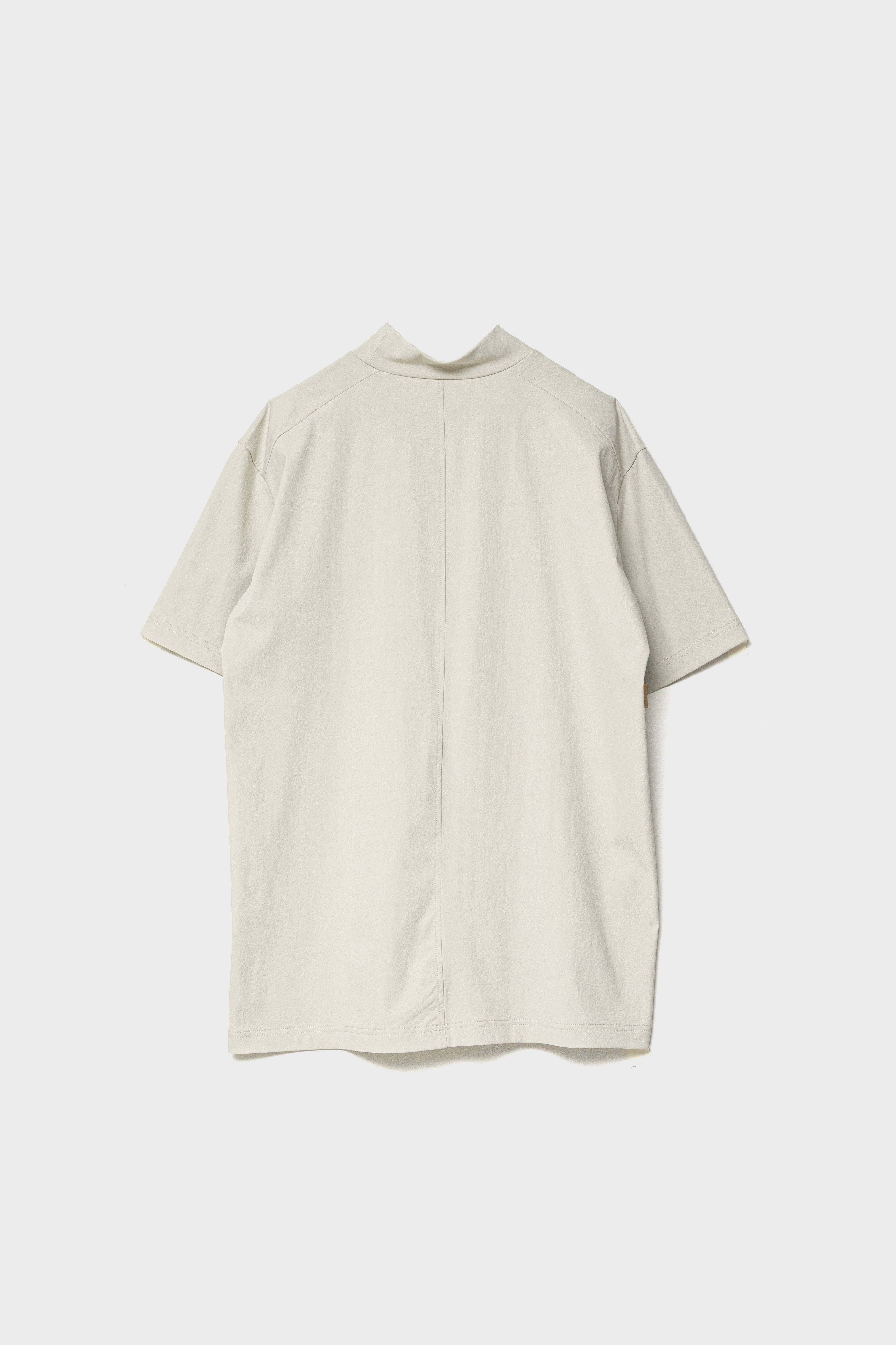 UTILITY POCKET MOCKNECK - Beige
