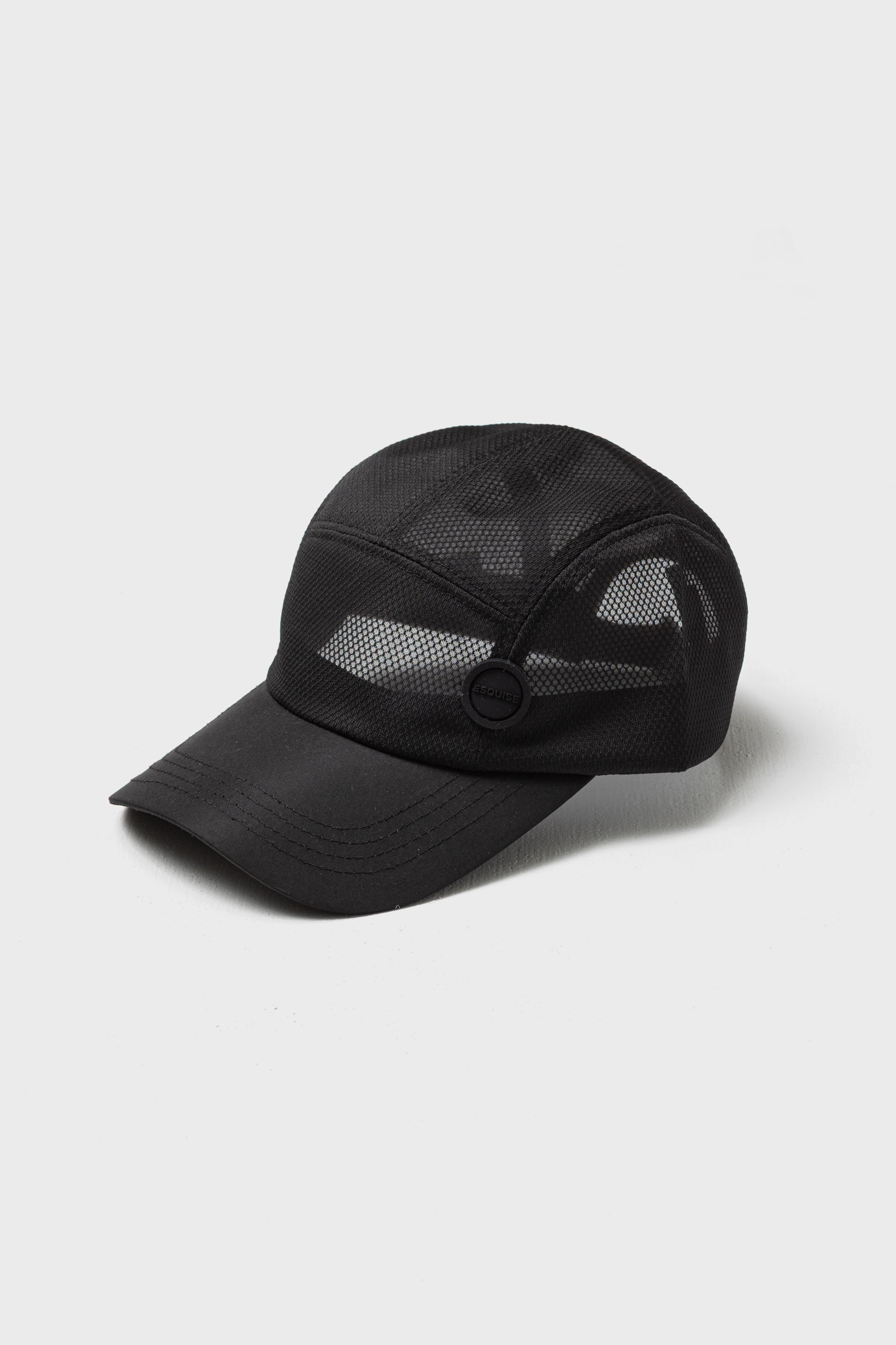 AIR MESH LIGHT CAP - Black