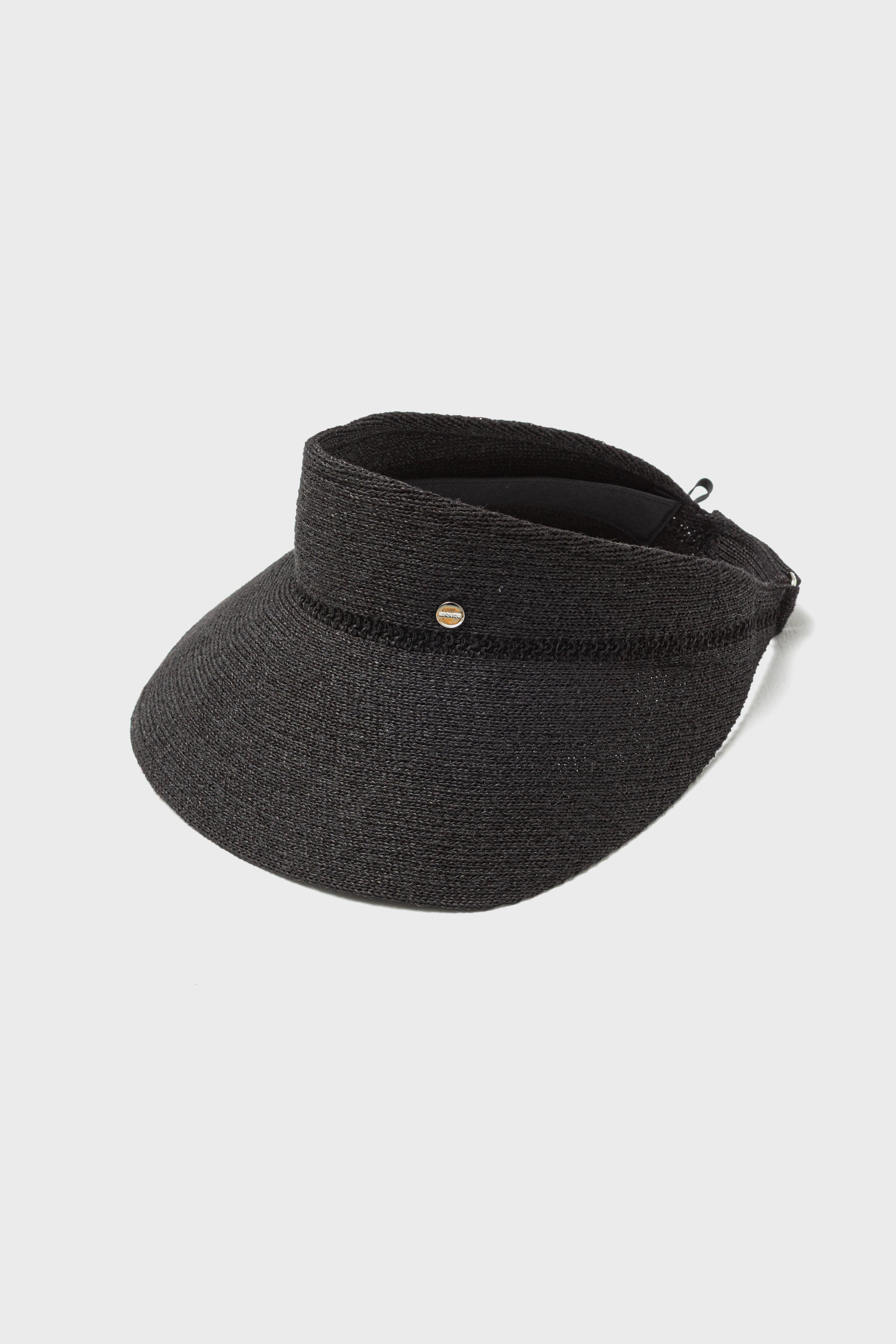 RIVAGE PACKABLE VISOR - Black