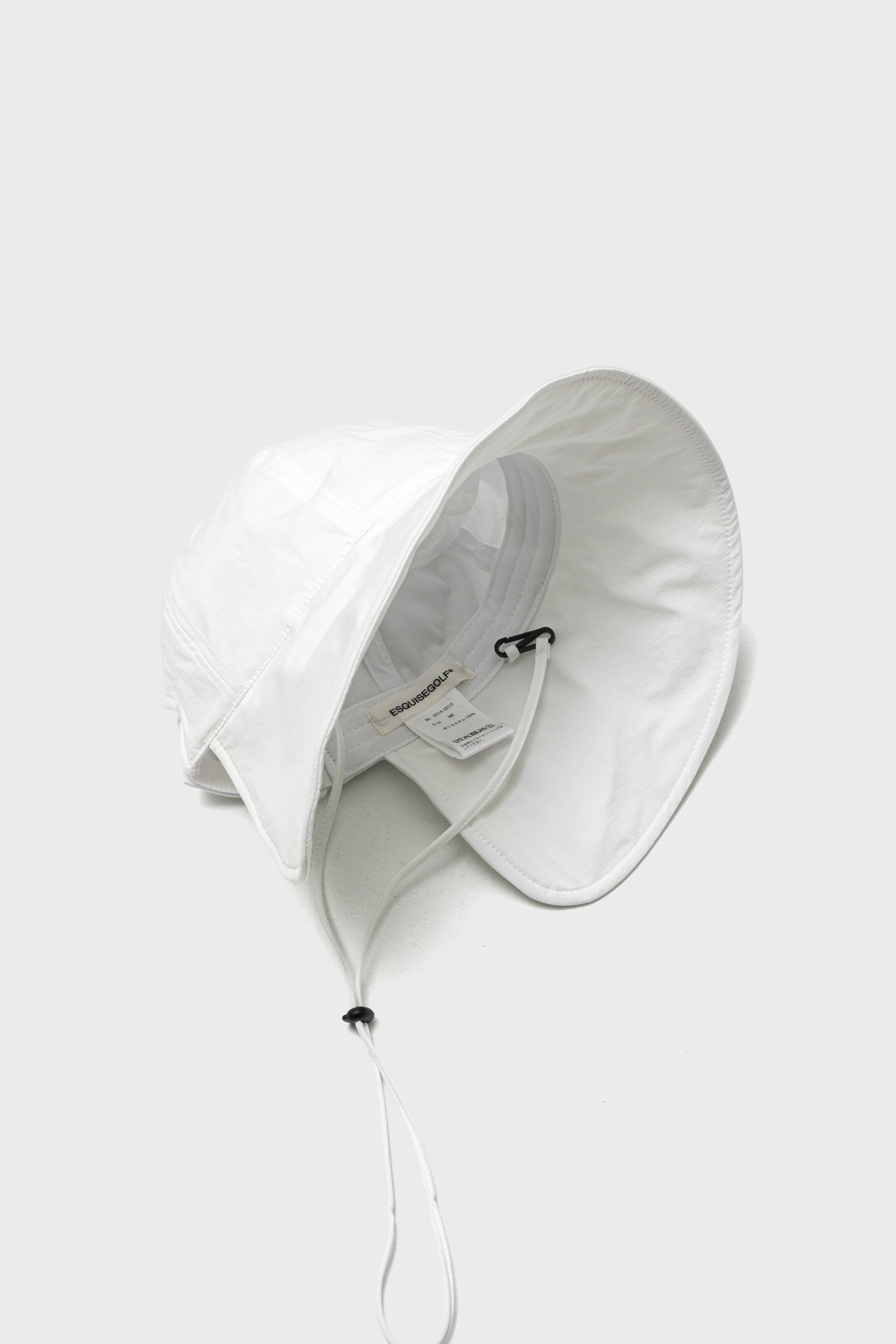 SOLEIL WIDE HAT - White