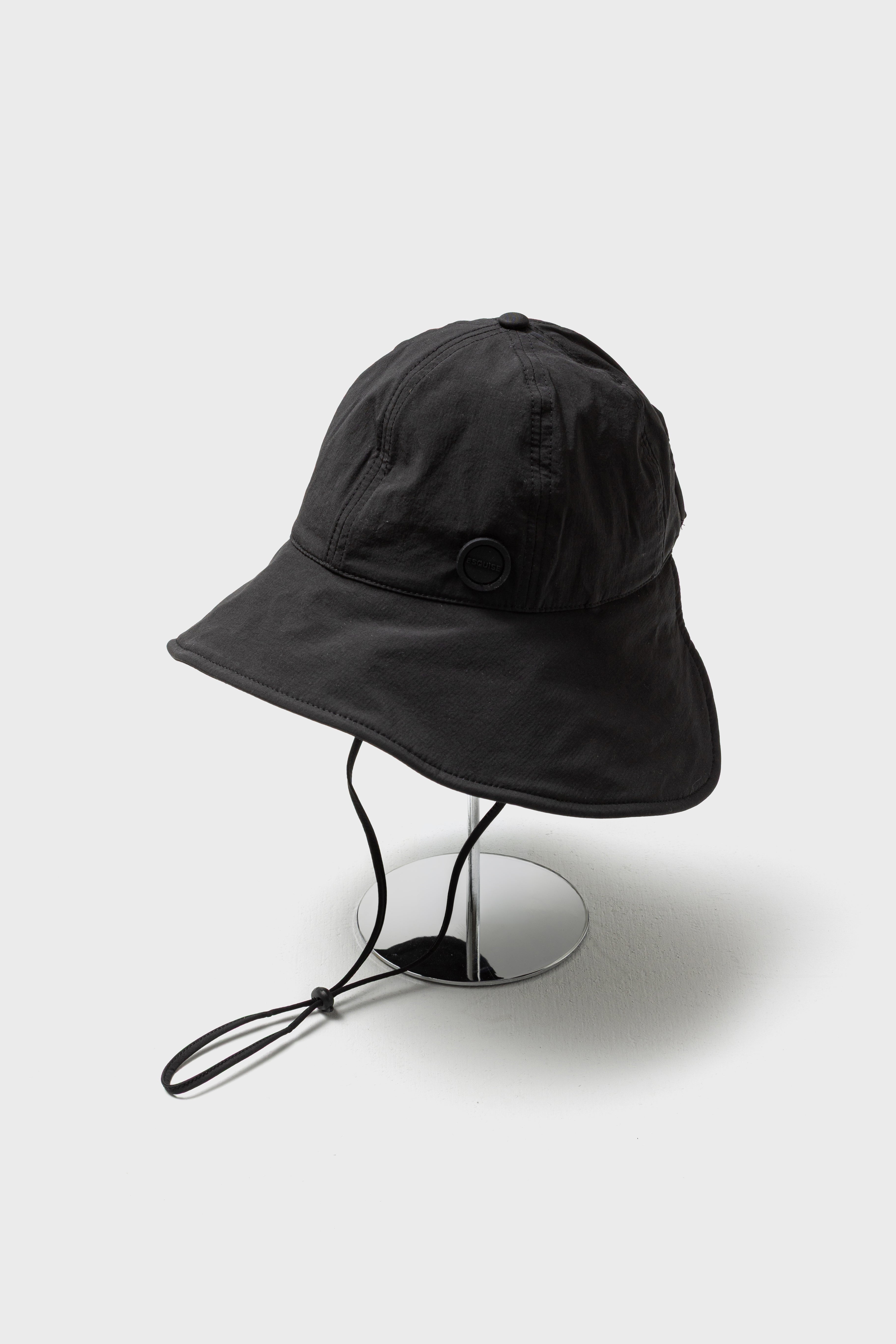 SOLEIL WIDE HAT - Black