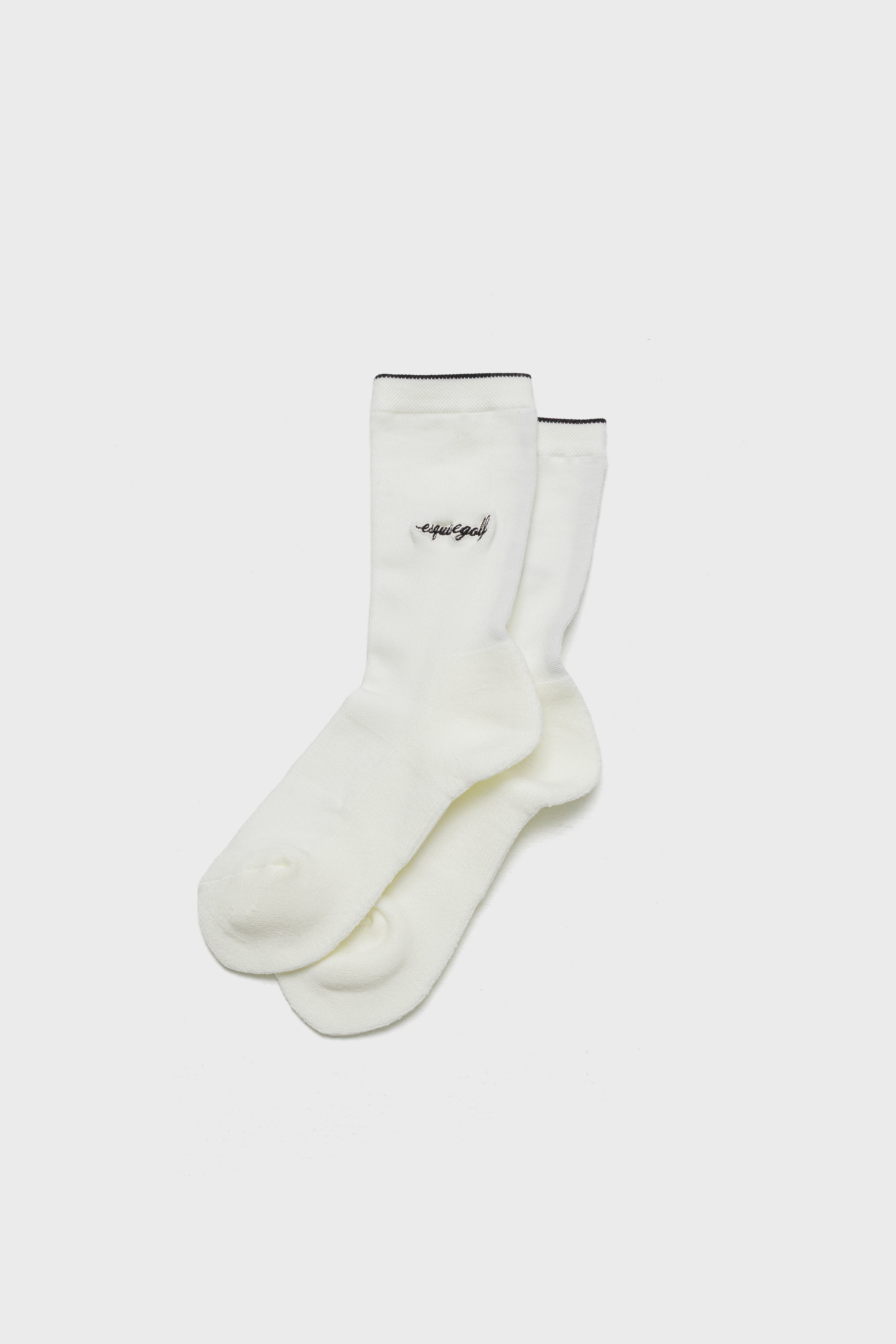 ROW MIDDLE SOCKS - White