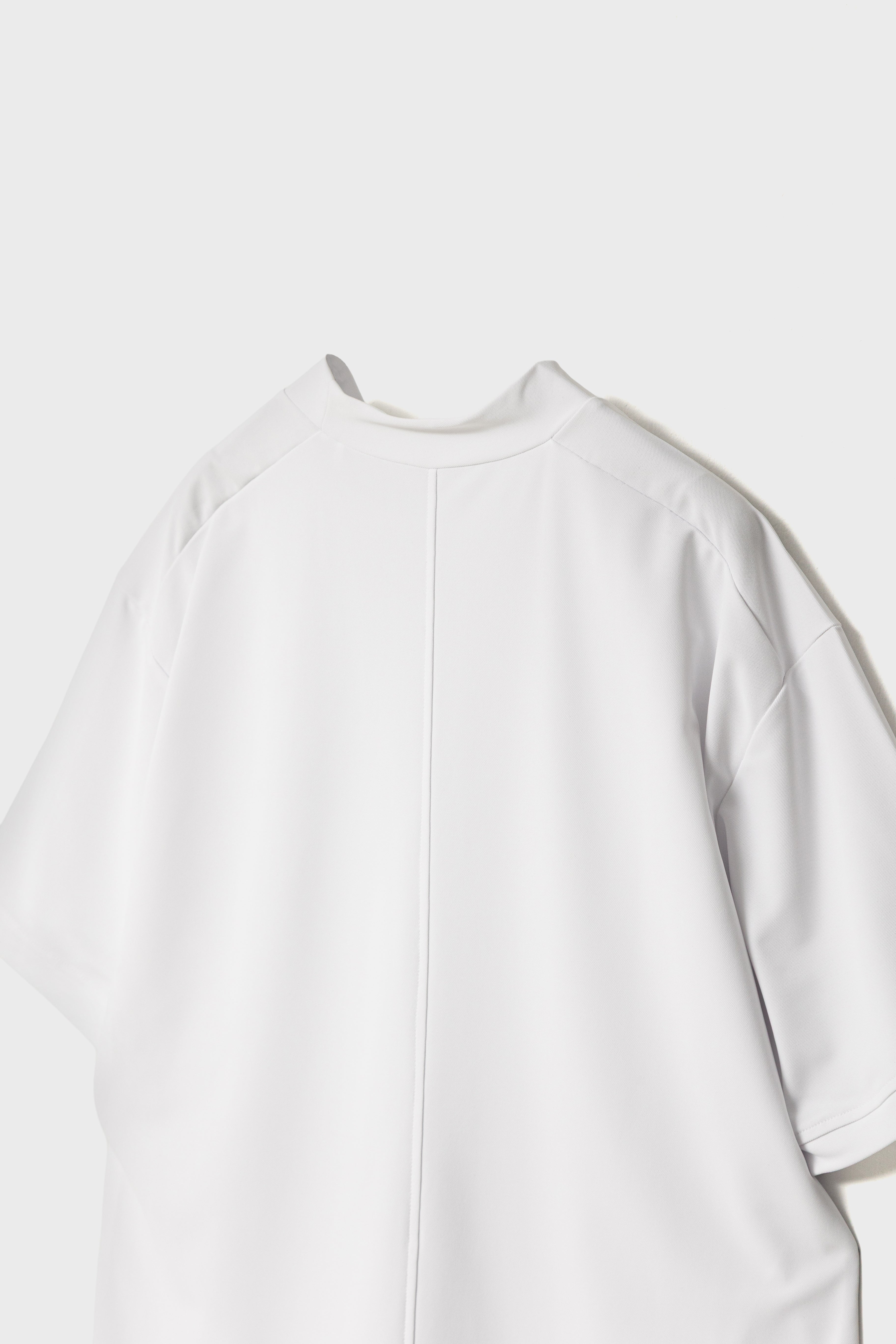 CLASSIC MOCKNECK TOP - White