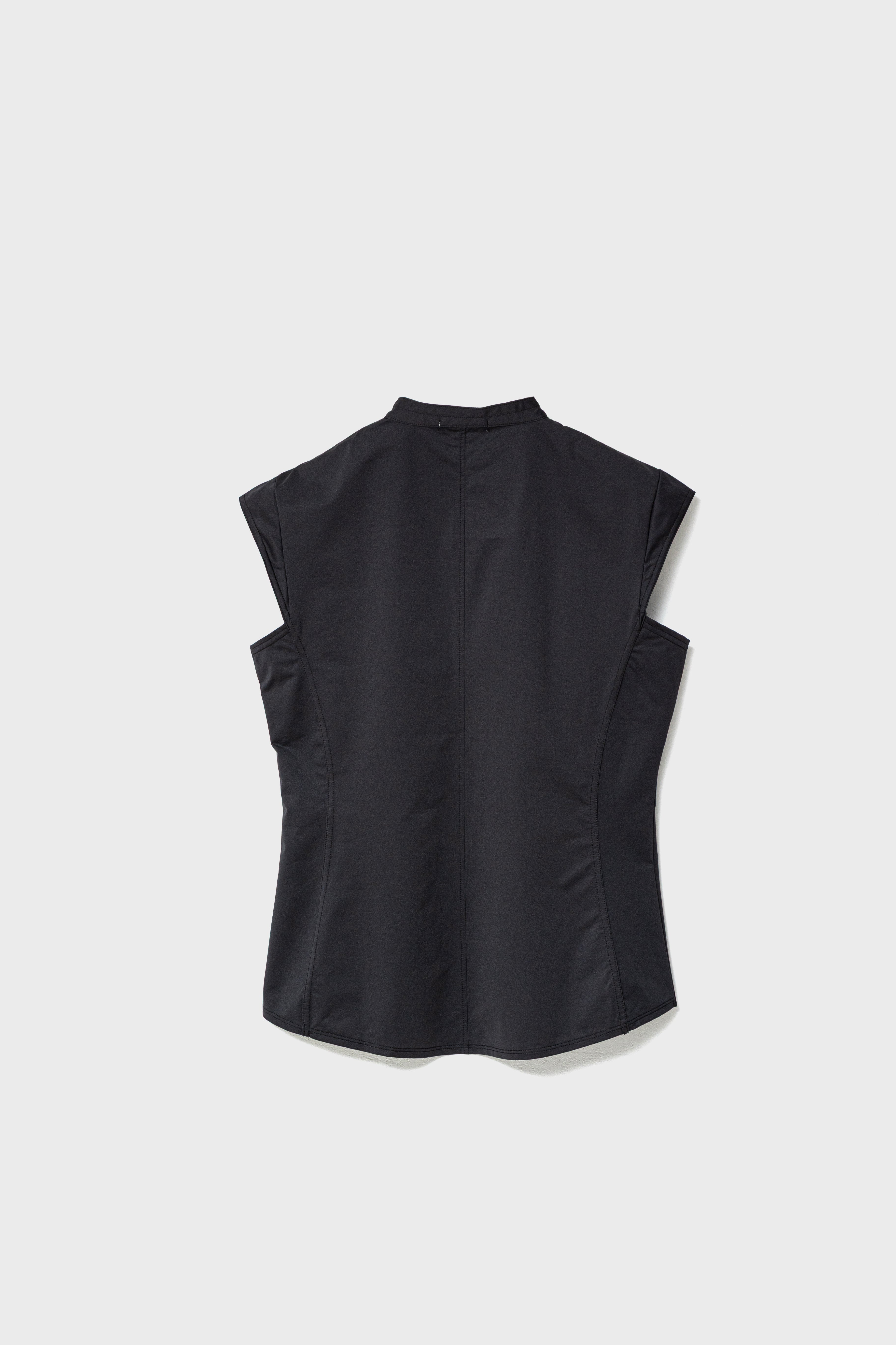 AIRY SLEEVELESS TOP - Black