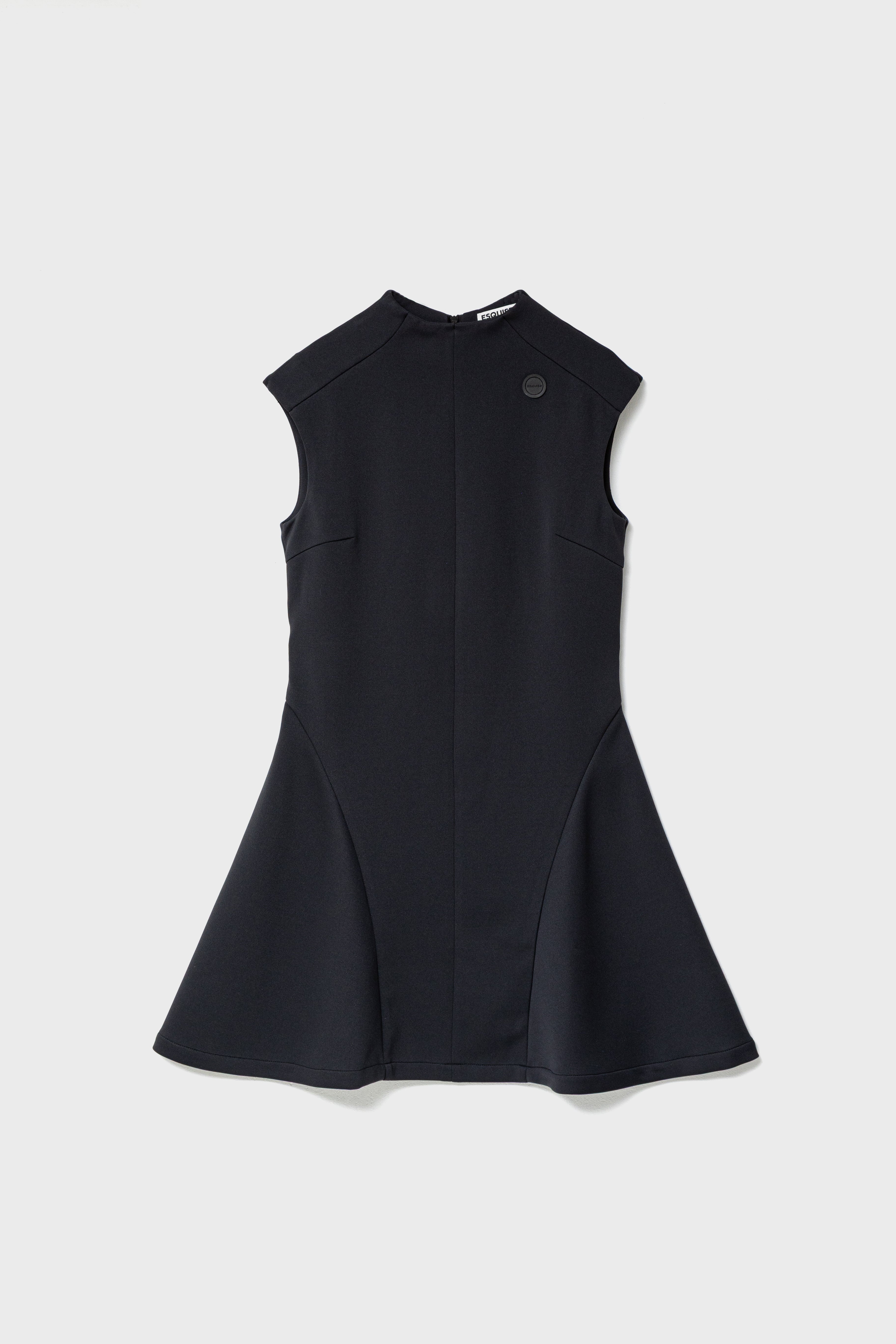 FLOATING MINI DRESS - Black
