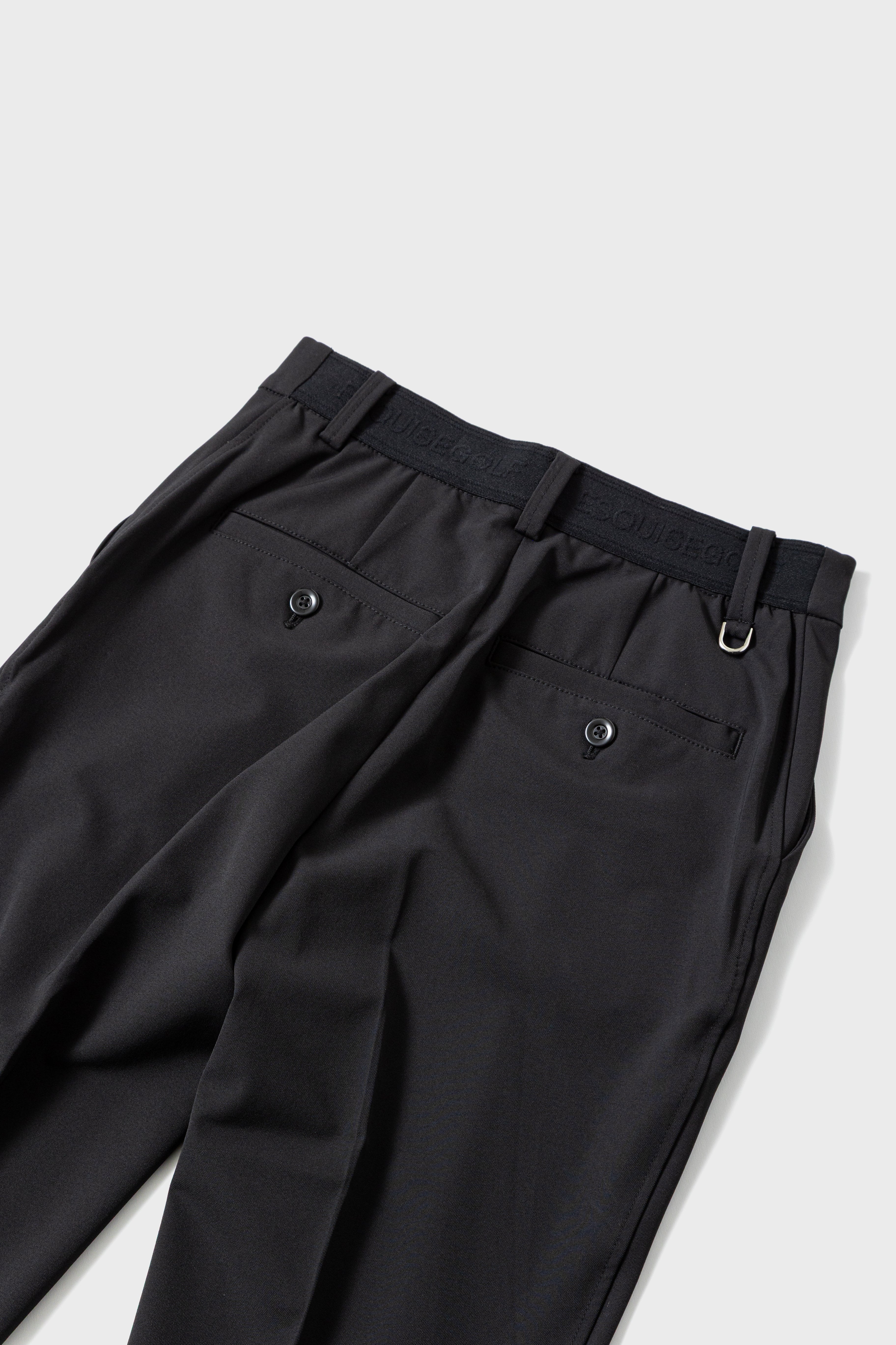 FIRST FLARE PANTS - Black