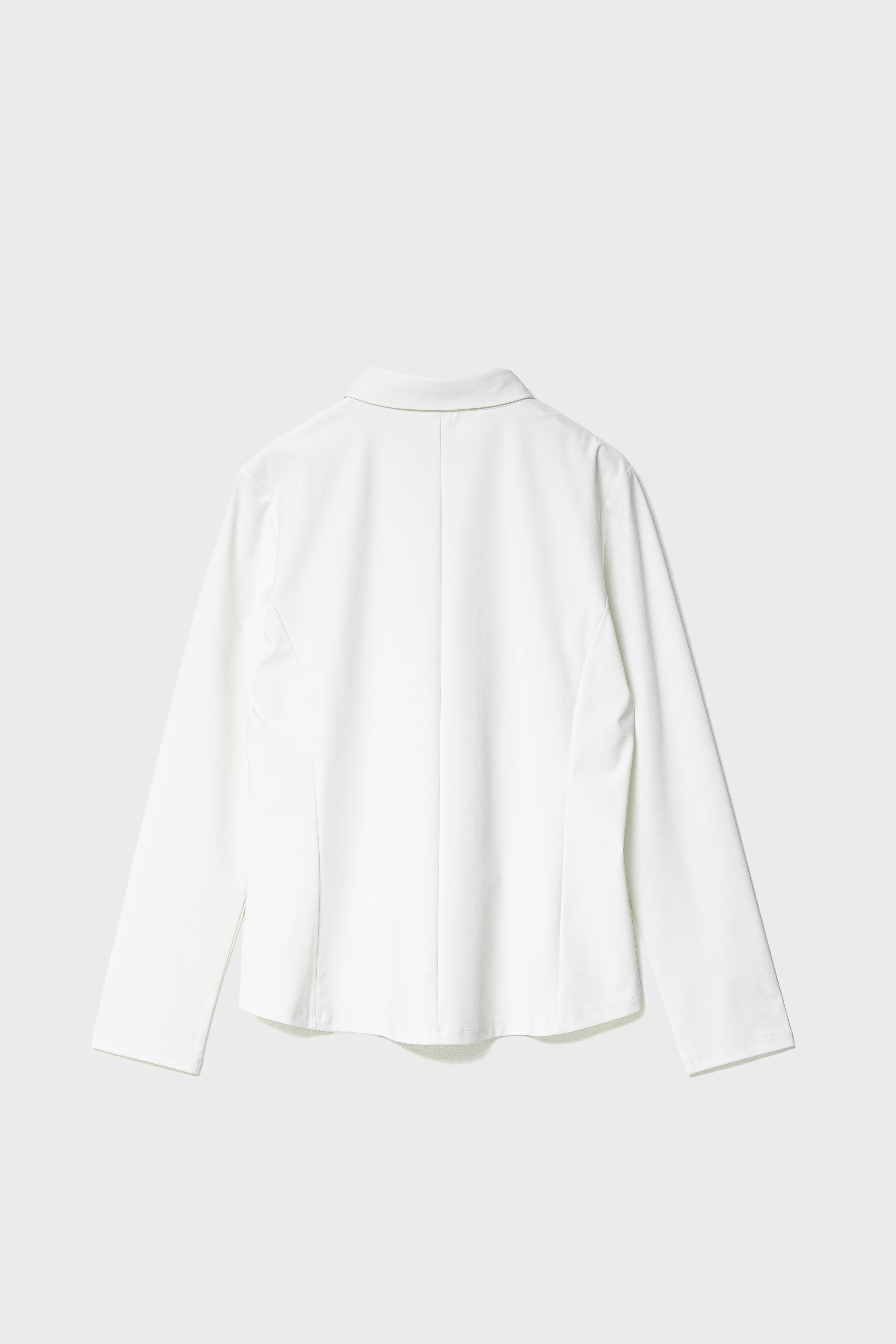CLASSIC COLLAR SHIRT TOP - White