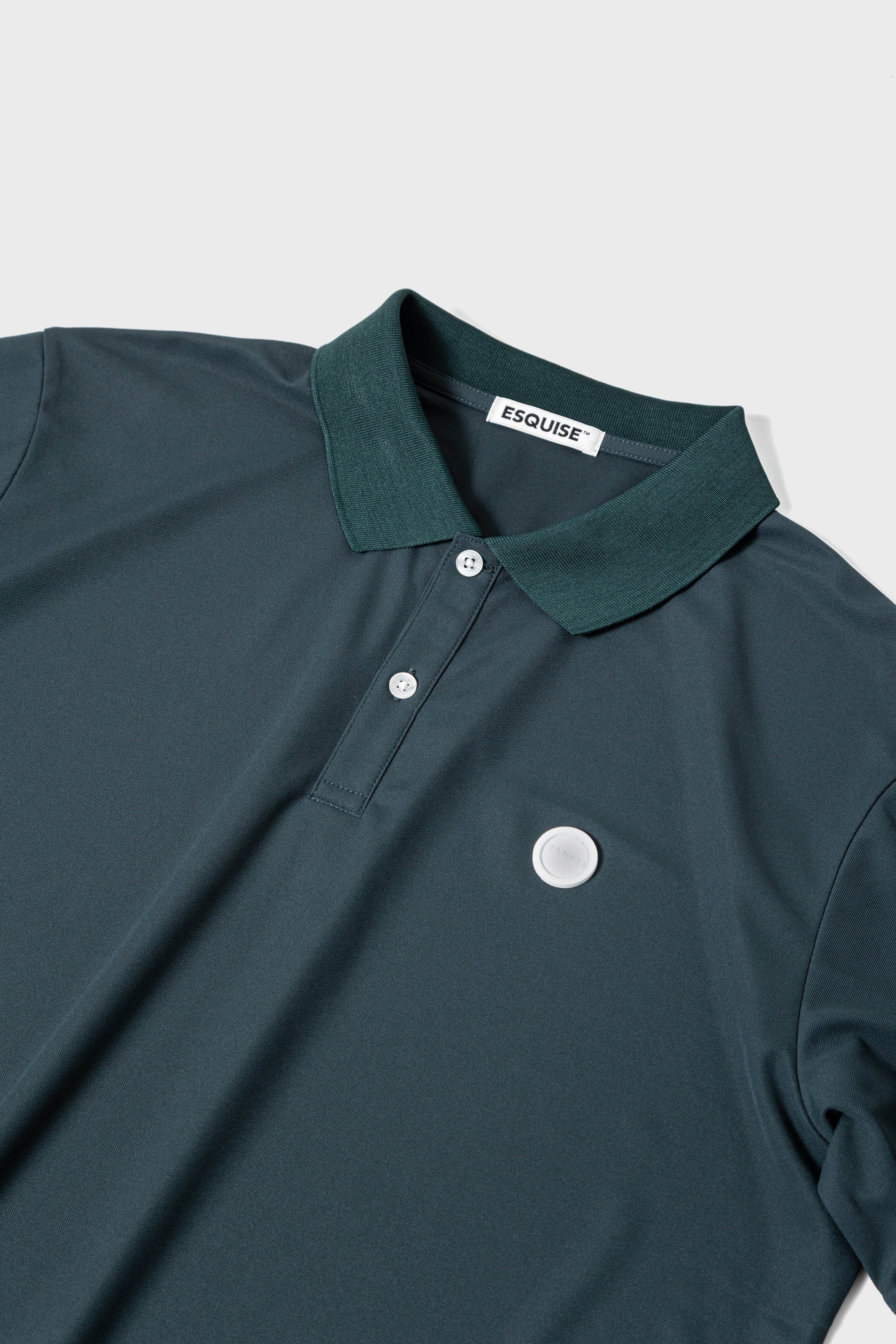 THE BASICS POLO LIGHT HOMME - DarkGreen