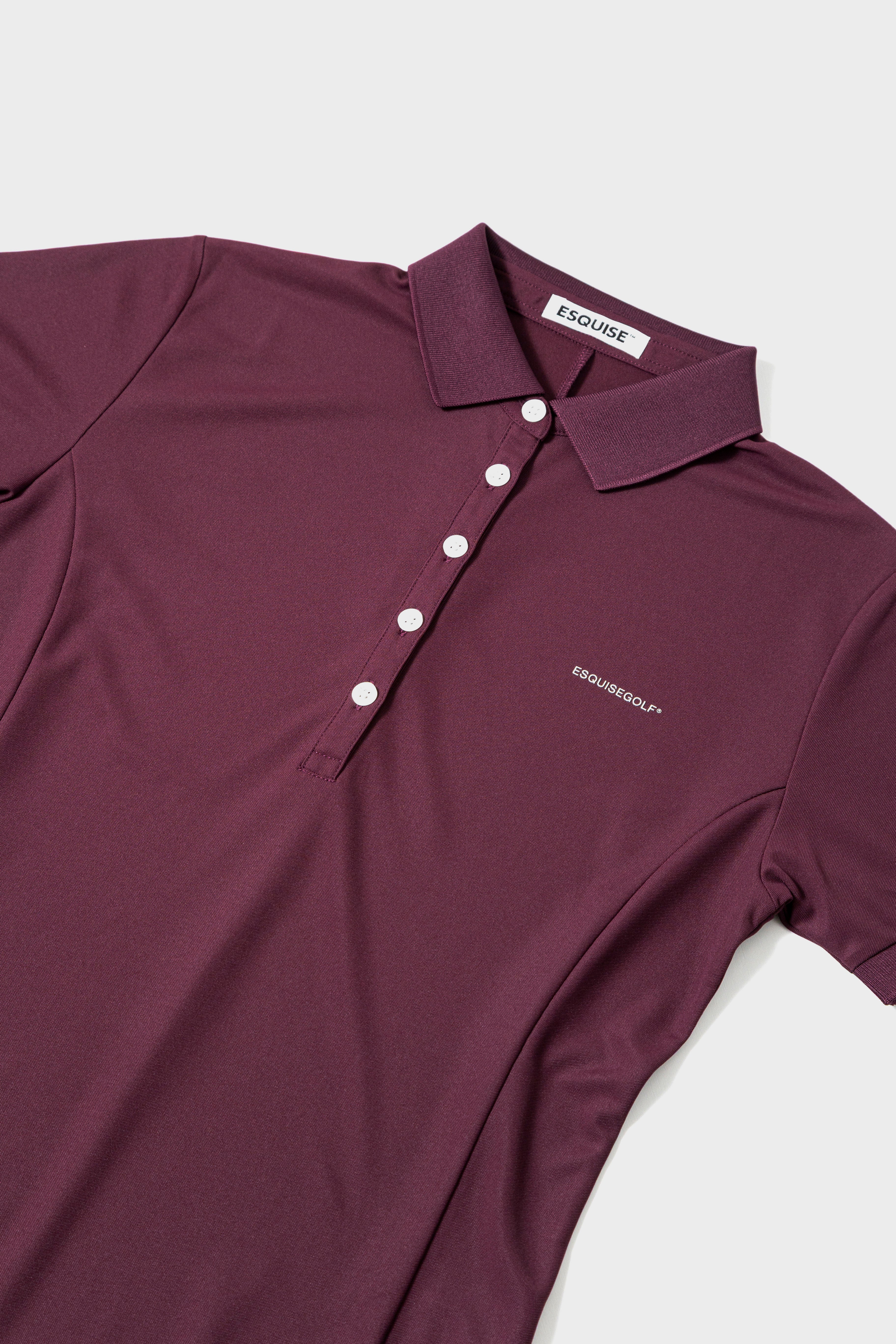 THE BASICS POLO LIGHT FEMME - Wine
