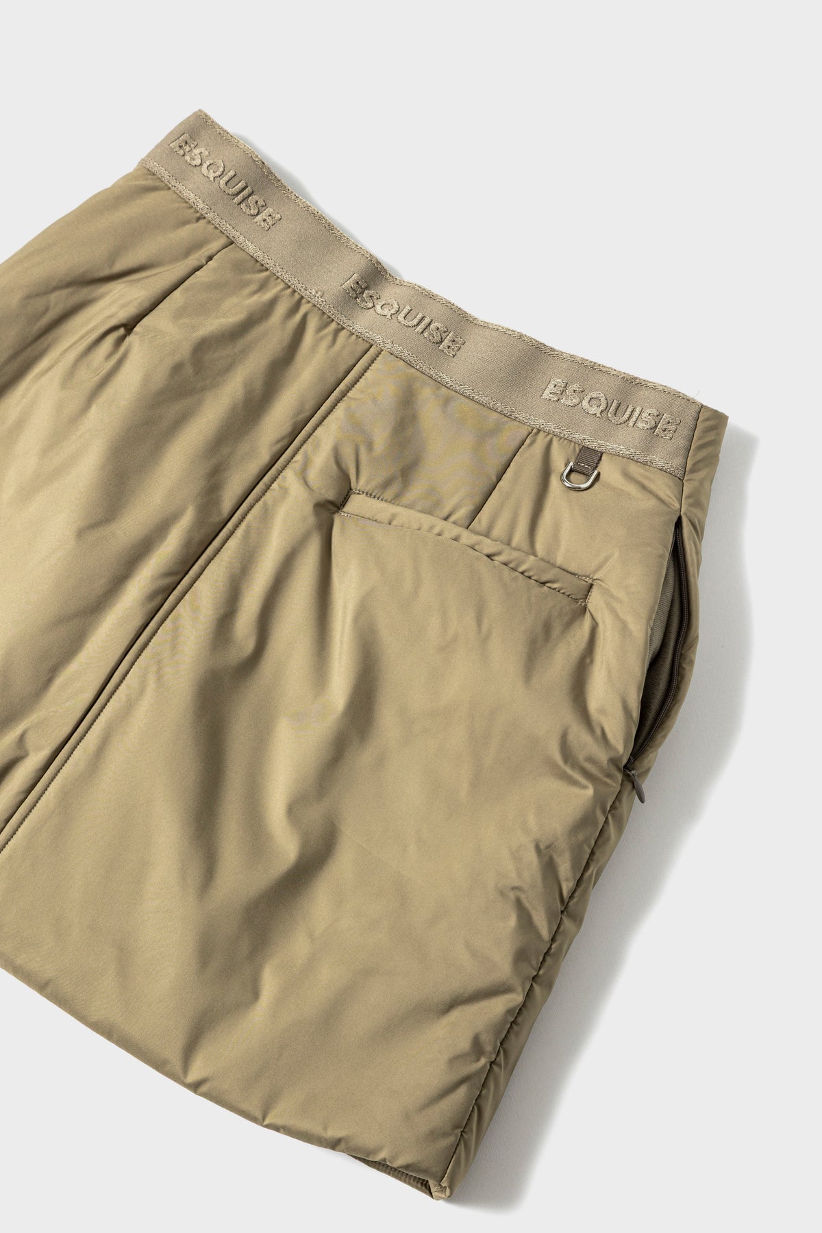 SOFT FEEL WARM SKIRT - Beige