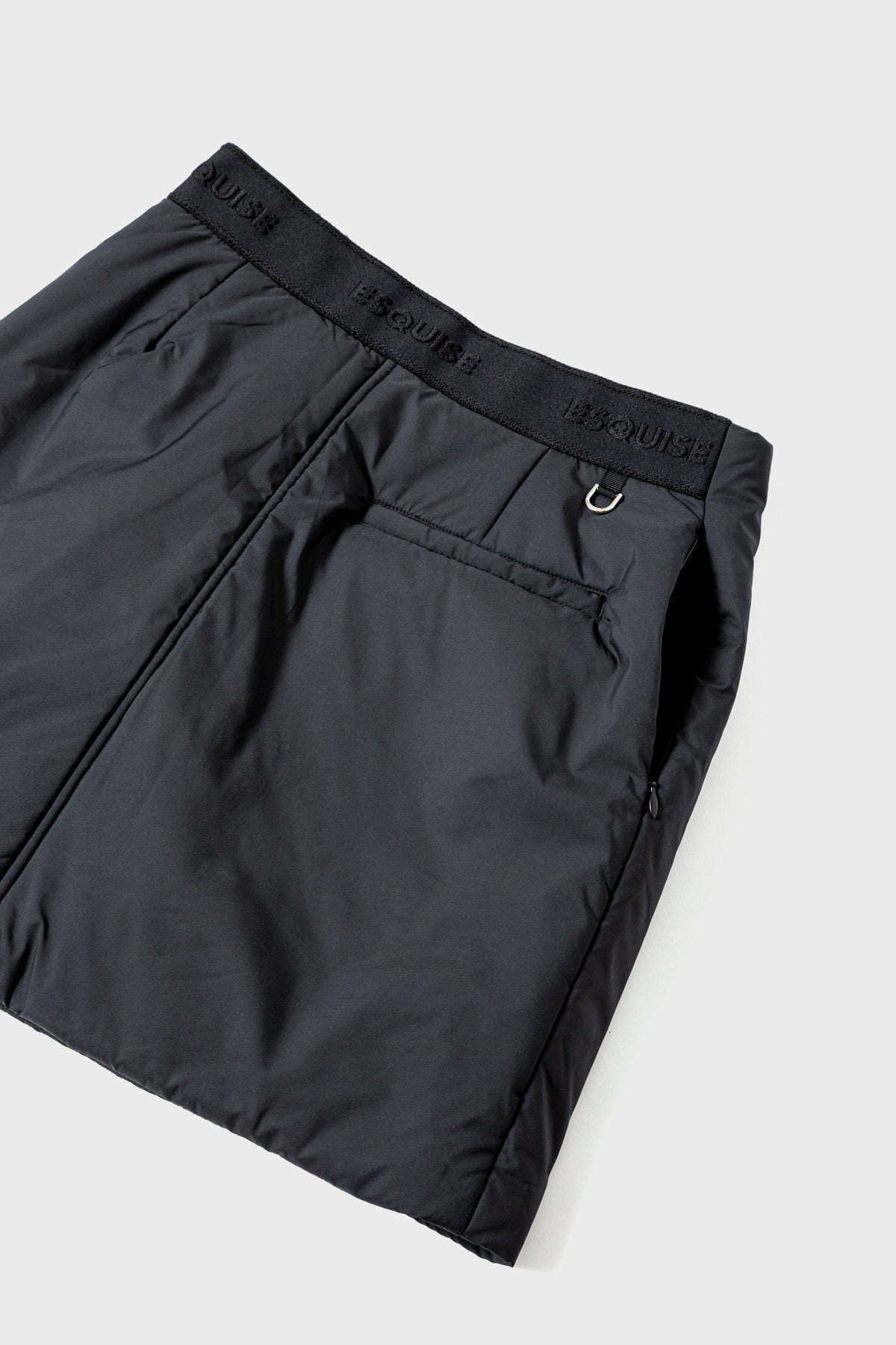 SOFT FEEL WARM SKIRT - Black