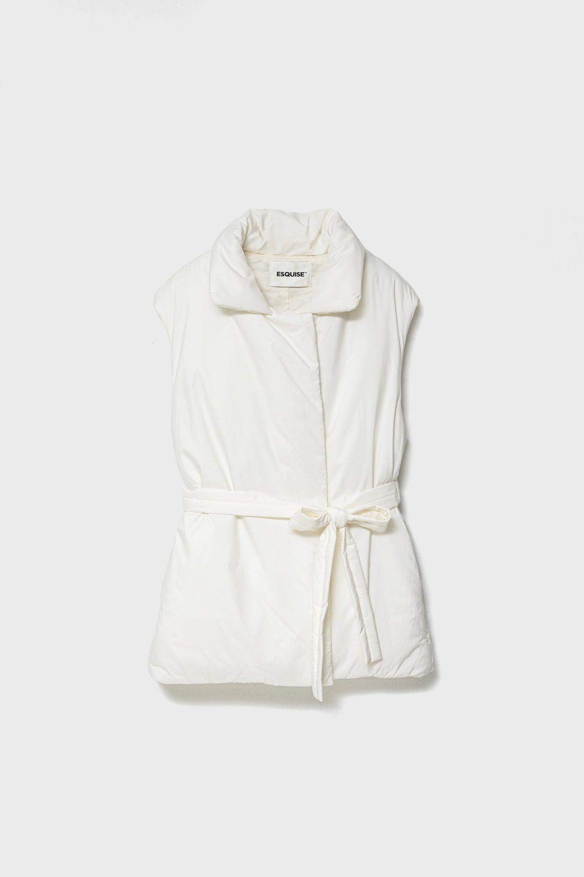 SOFT FEEL WARM VEST - White