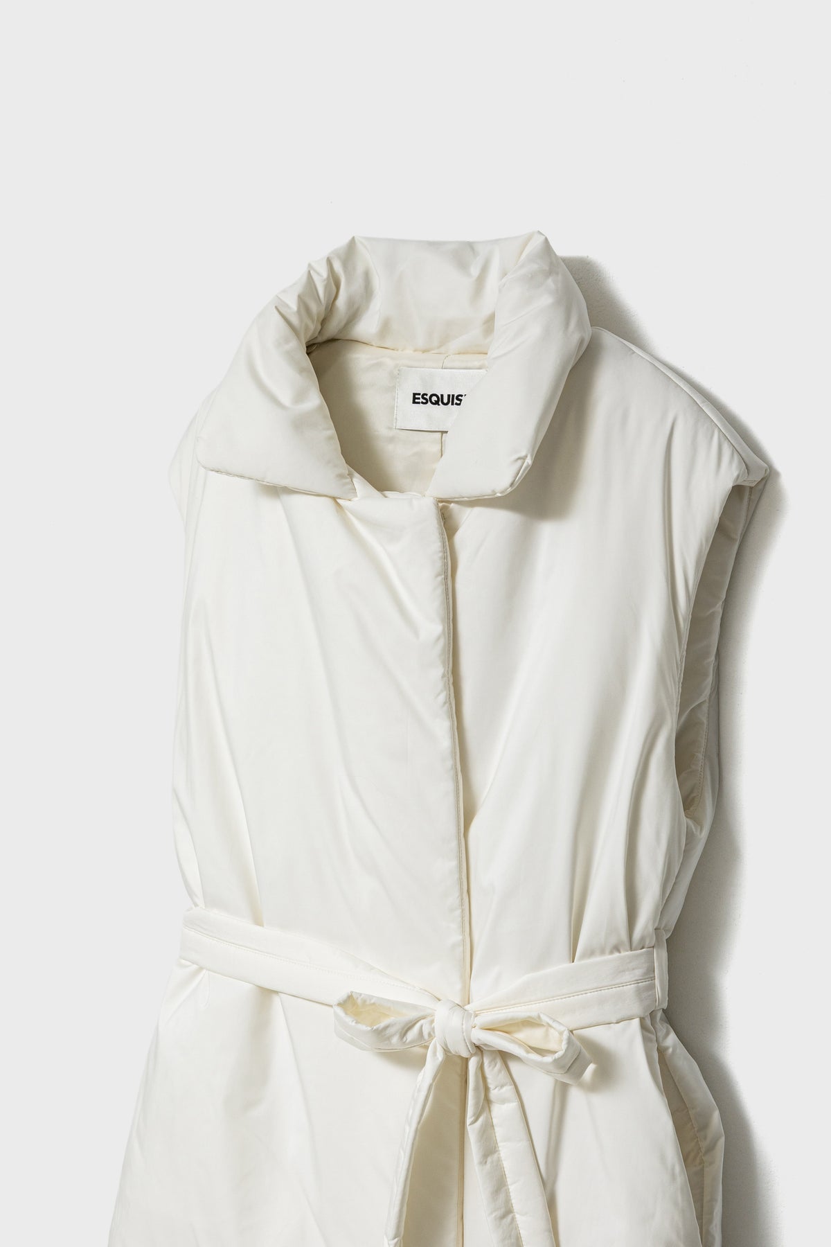 SOFT FEEL WARM VEST - White
