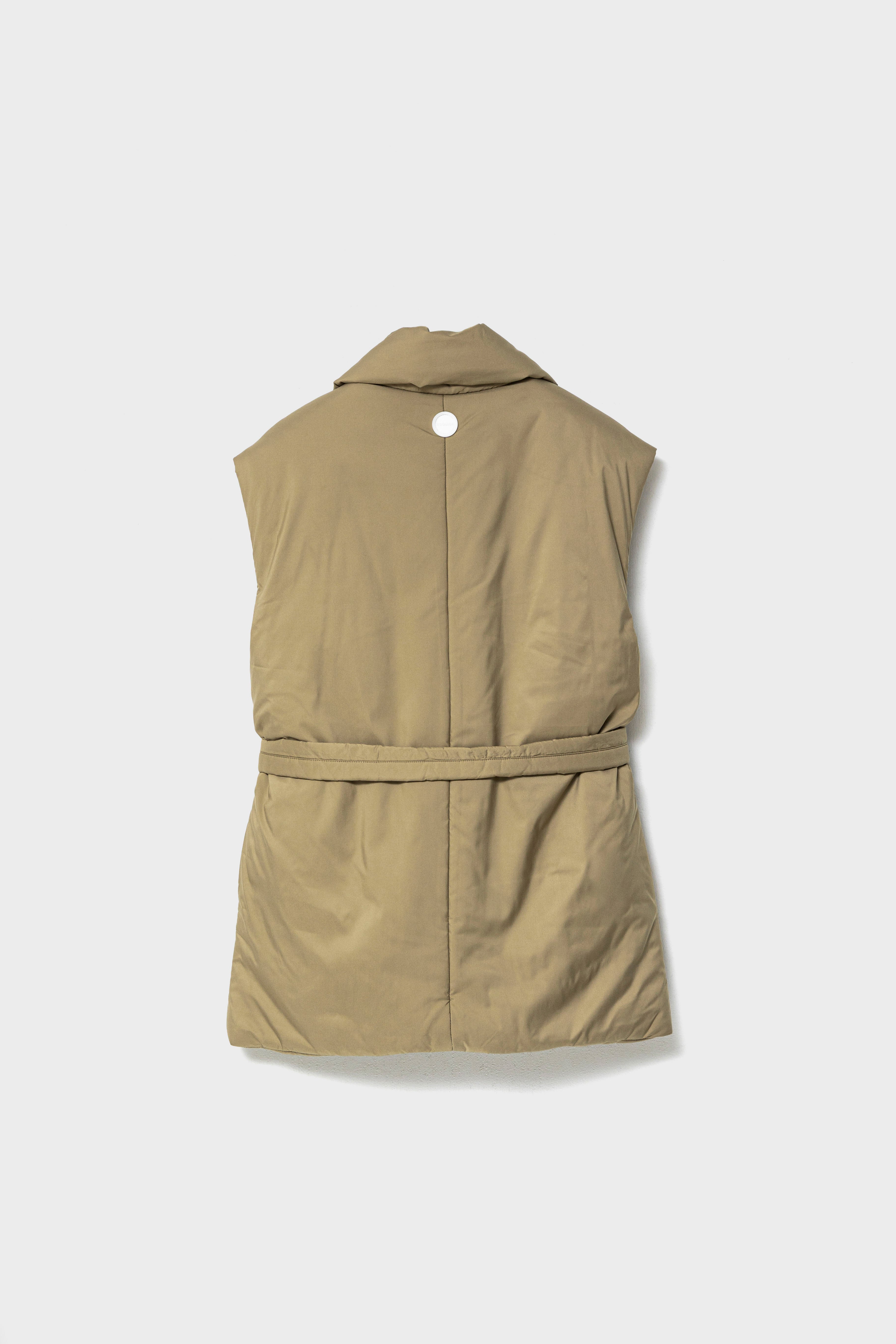 SOFT FEEL WARM VEST - Beige