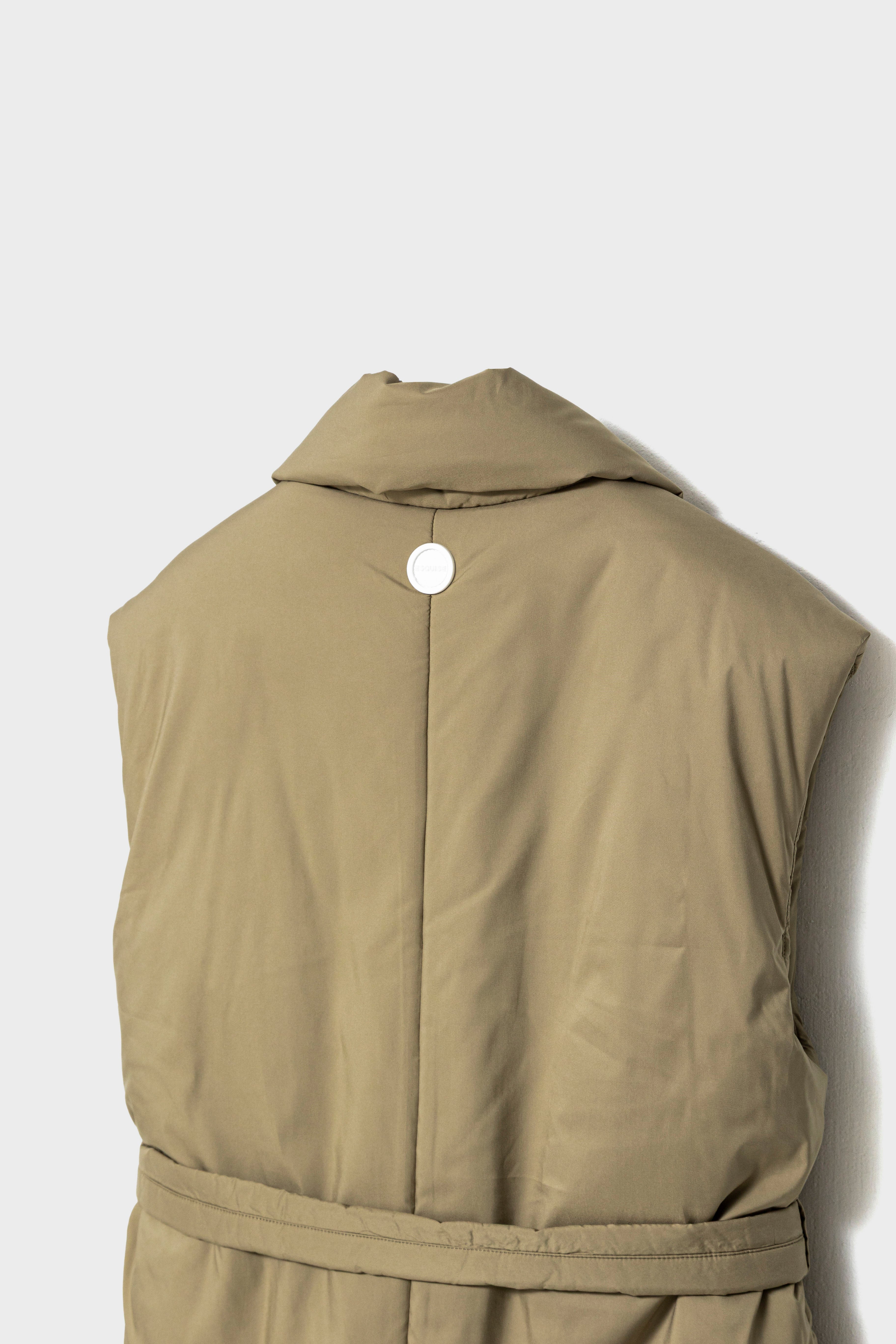 SOFT FEEL WARM VEST - Beige