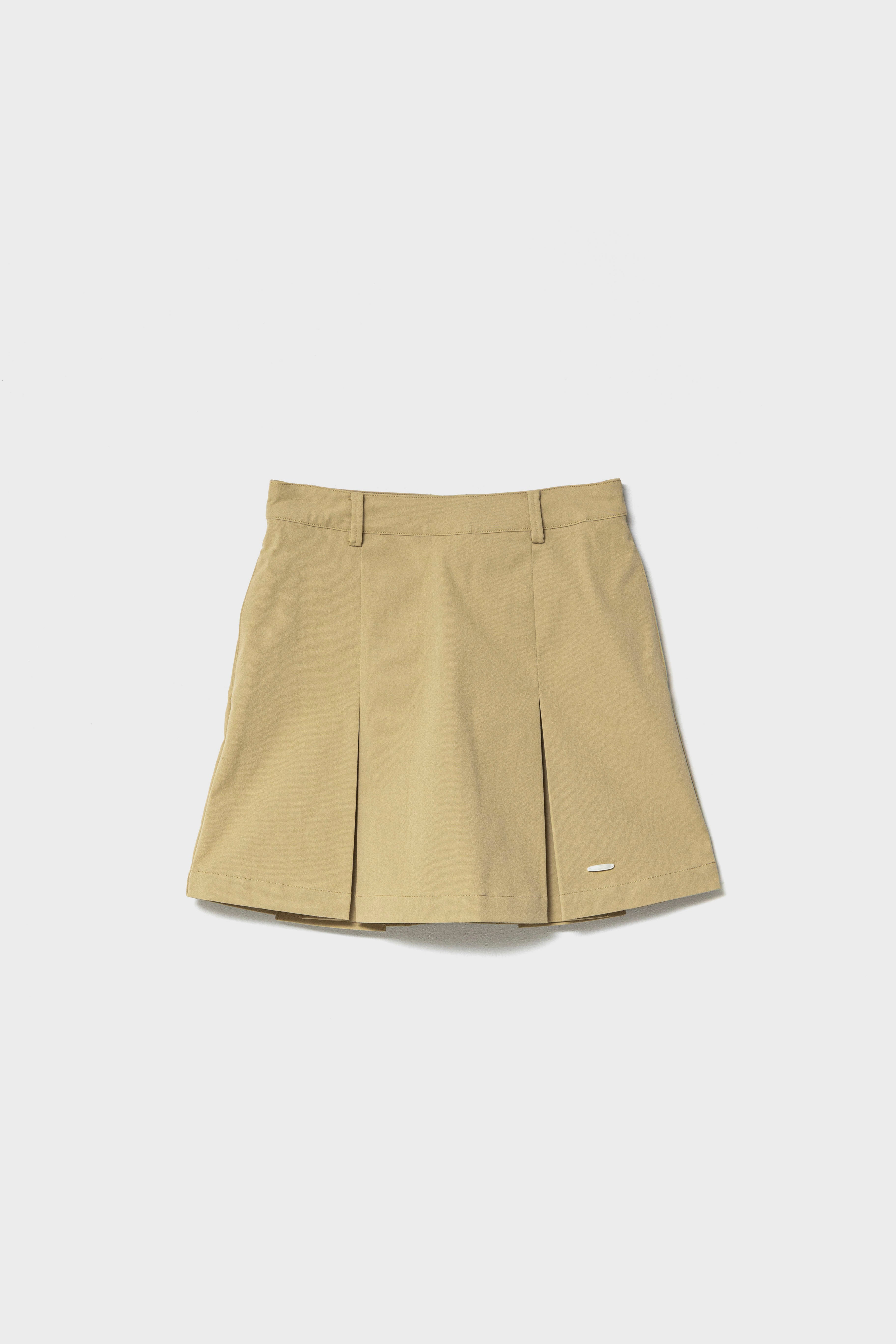 DAILY BOX PLEATS - Beige