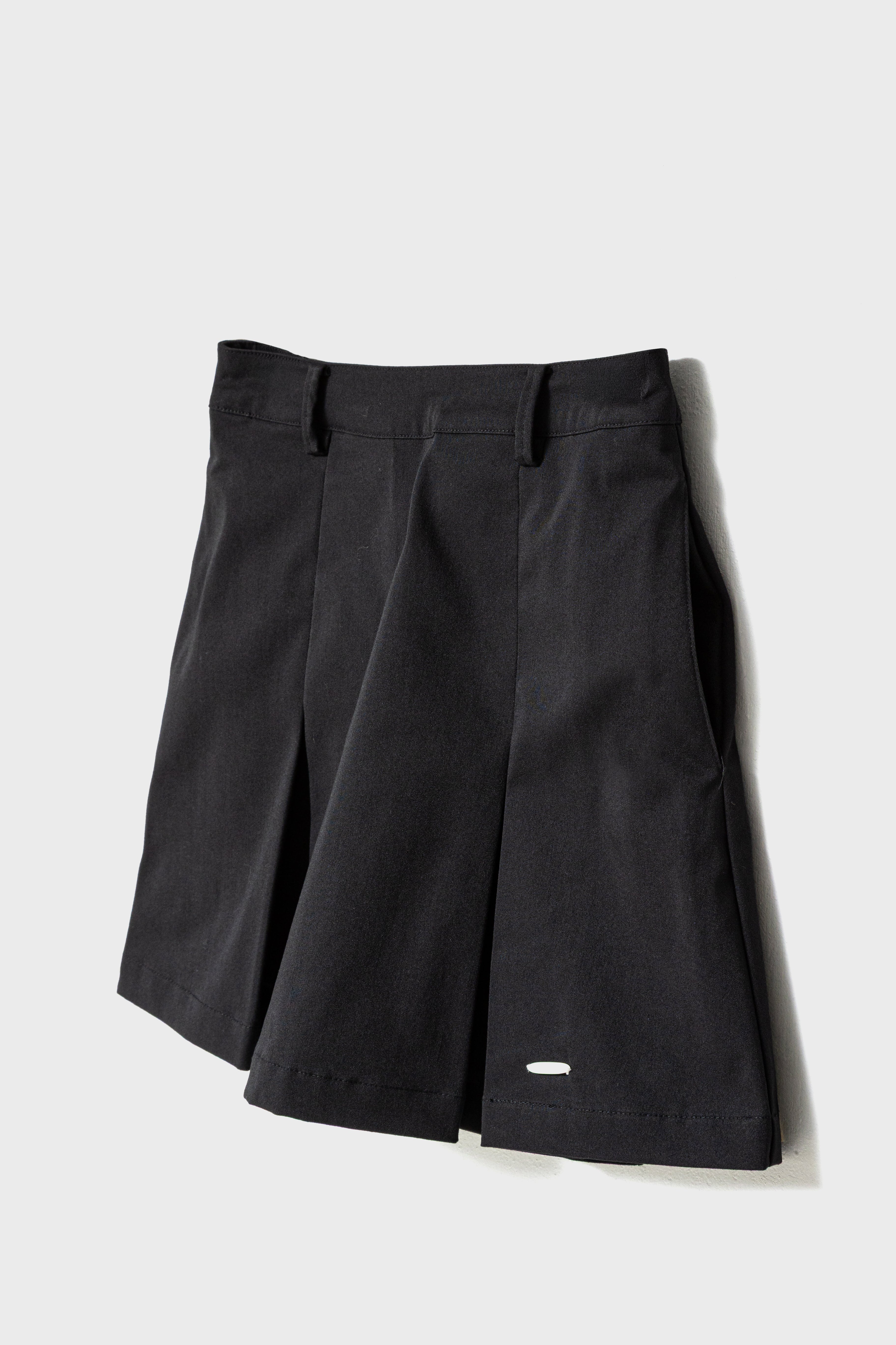 DAILY BOX PLEATS - Black
