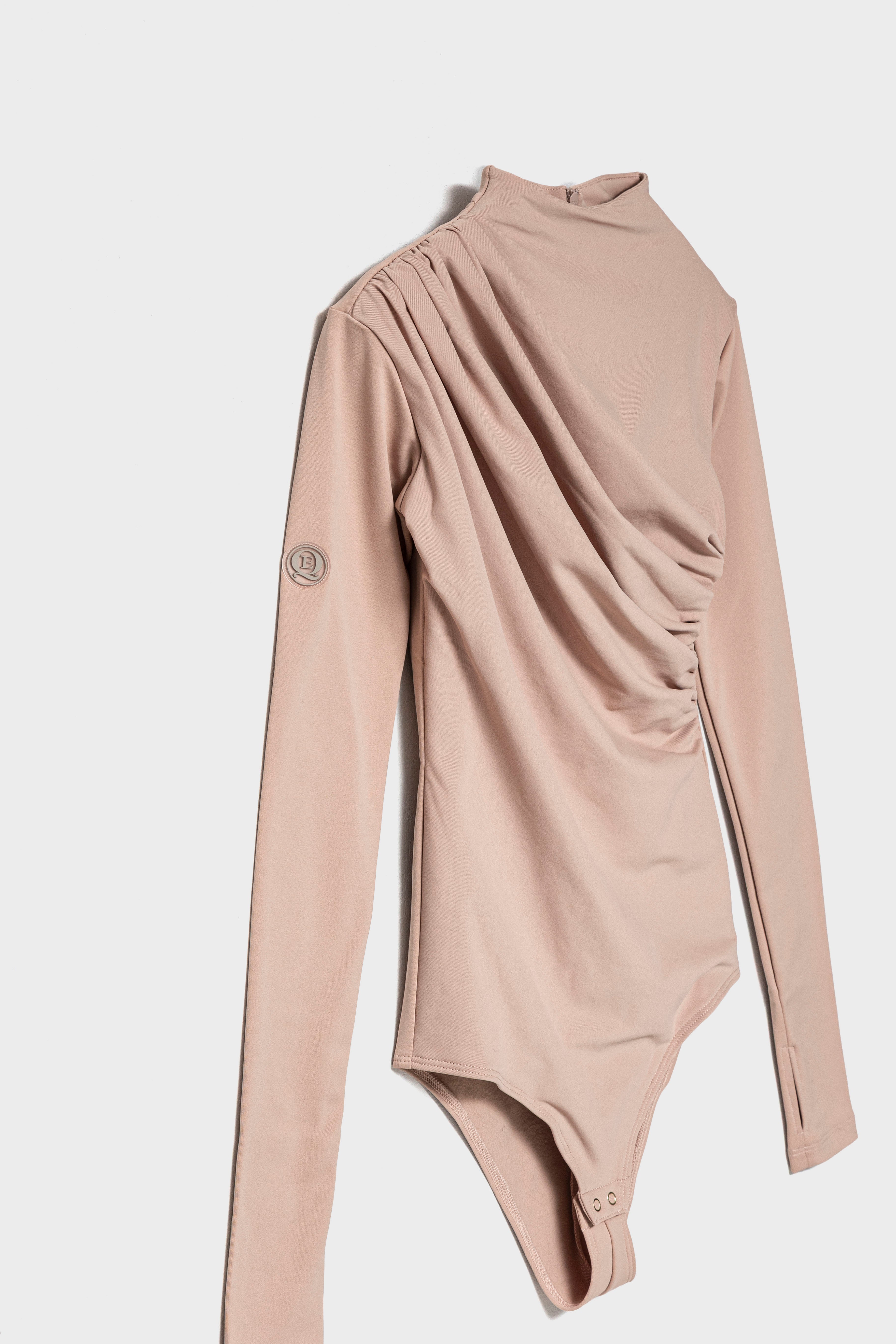 WAVE MOOD BODYSUIT - Vintage Pink
