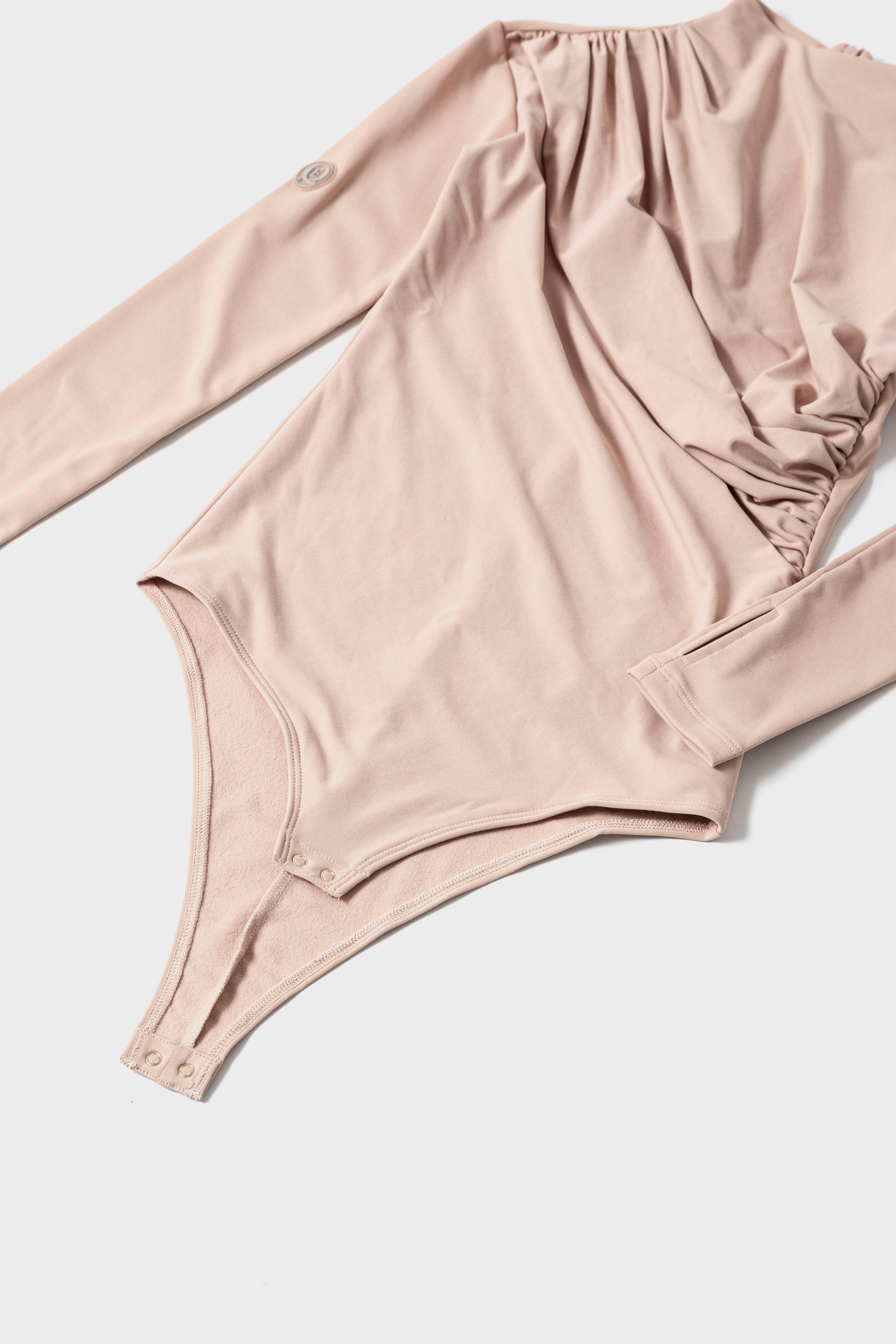 WAVE MOOD BODYSUIT - Vintage Pink