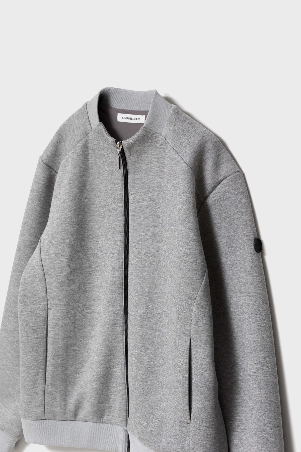 COMFORT JERSEY ZIP JKT - Gray