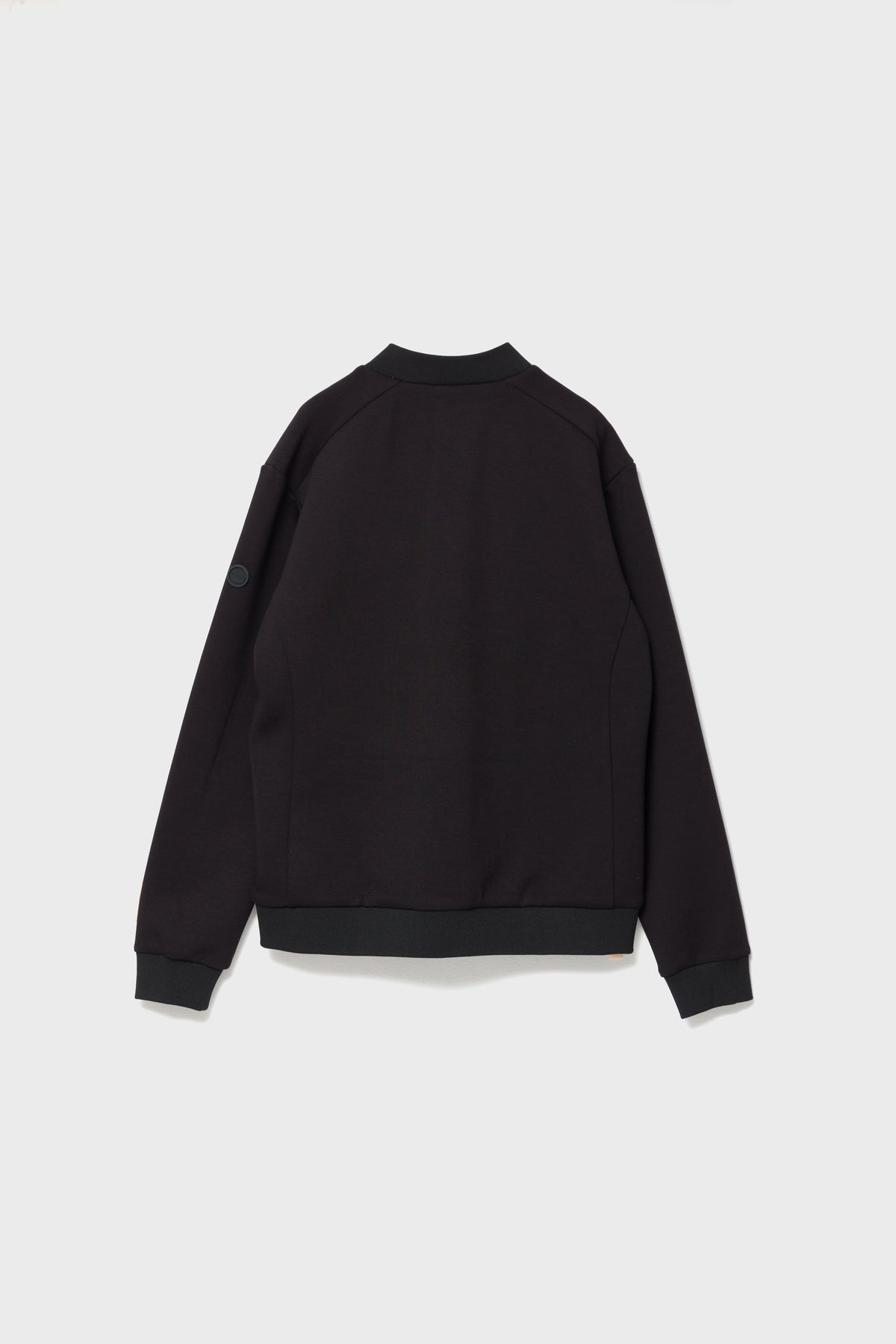 COMFORT JERSEY ZIP JKT - Black