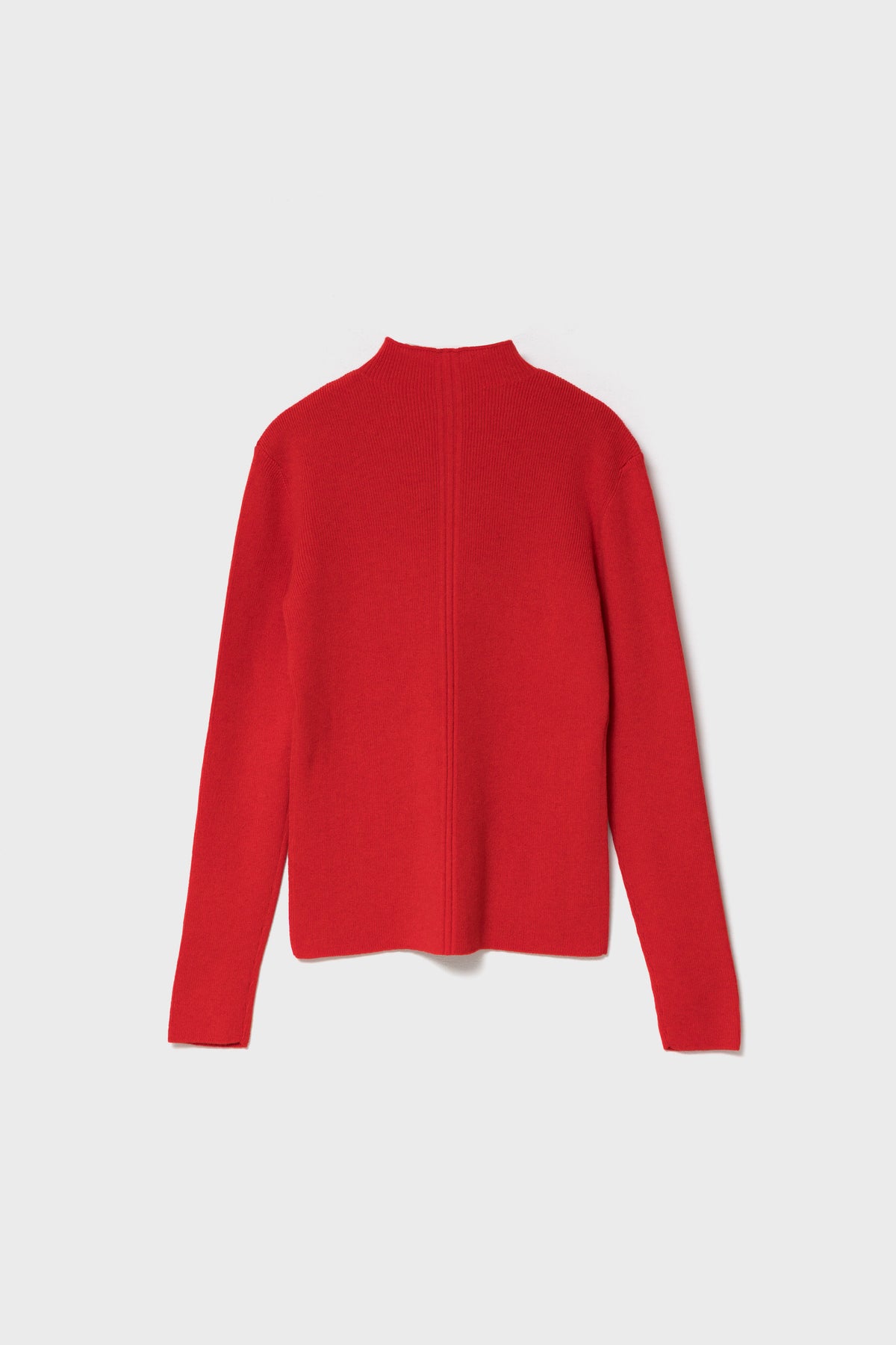 BLANC CASHMERE MOCK - Red
