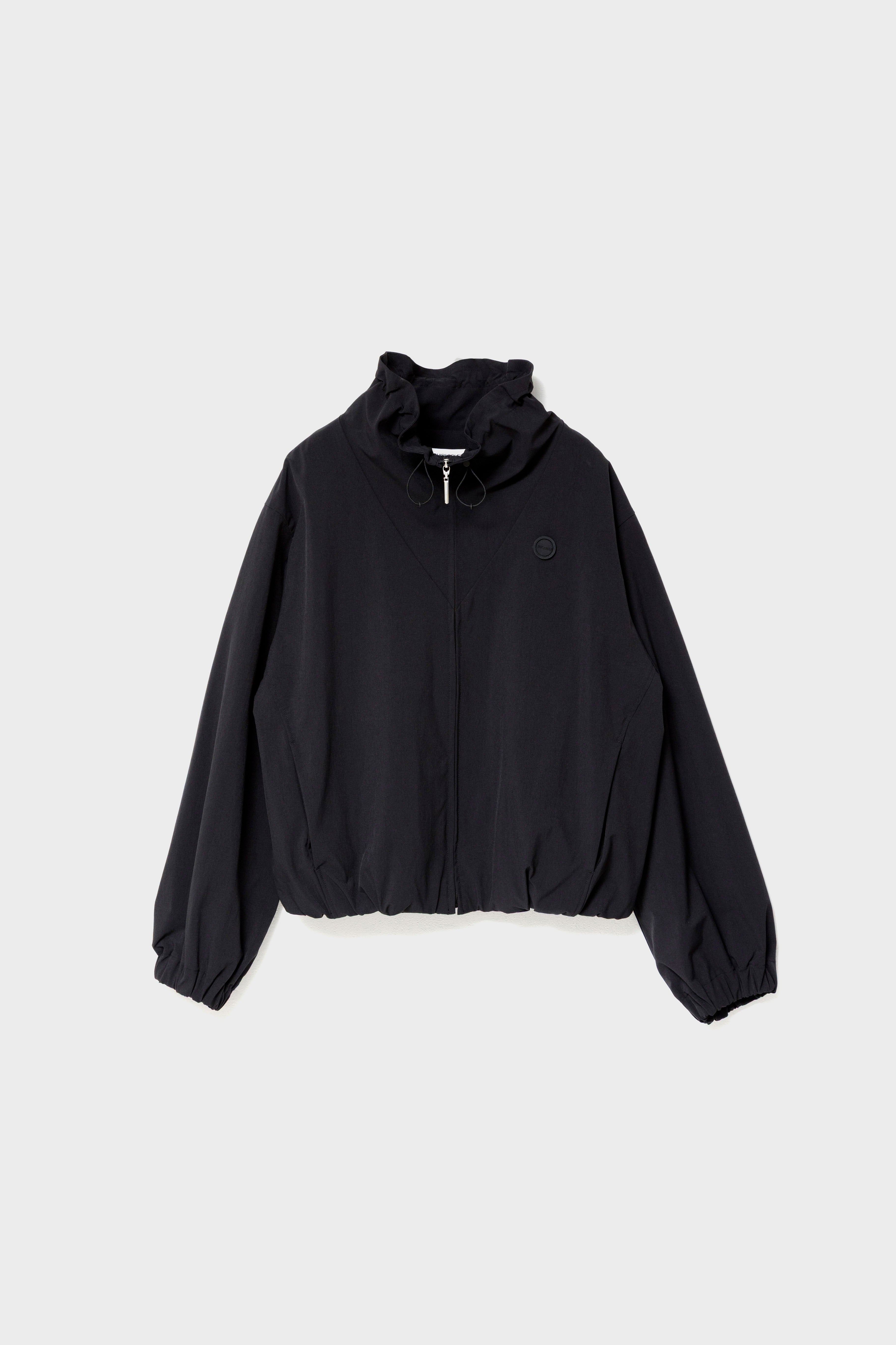 NYLON EFFORTLESS JKT - Black