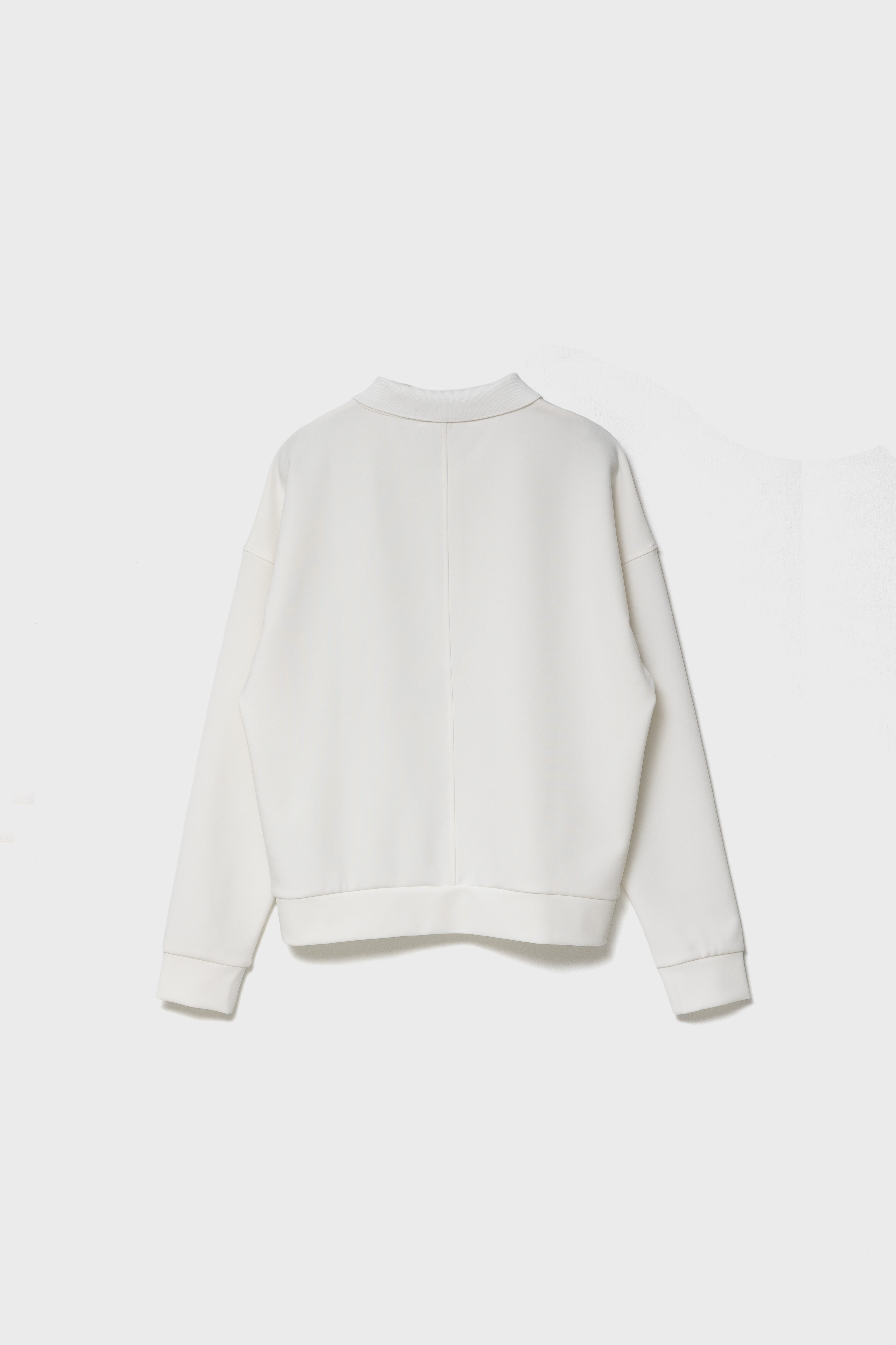 SMOOTH LONG POLO - White