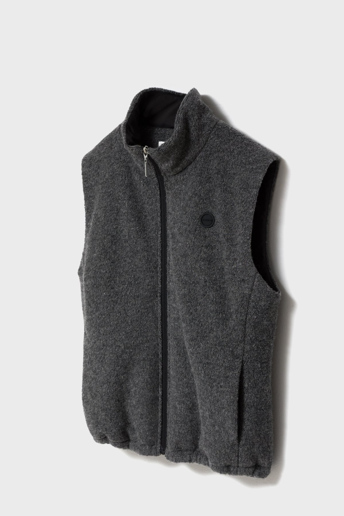 WOOLLY WARM VEST - Charcoal