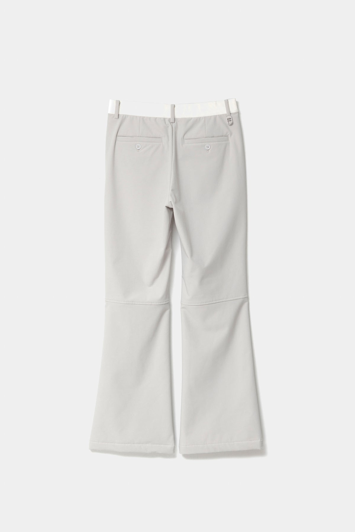 THERMAL FLARE PANTS - LightBeige