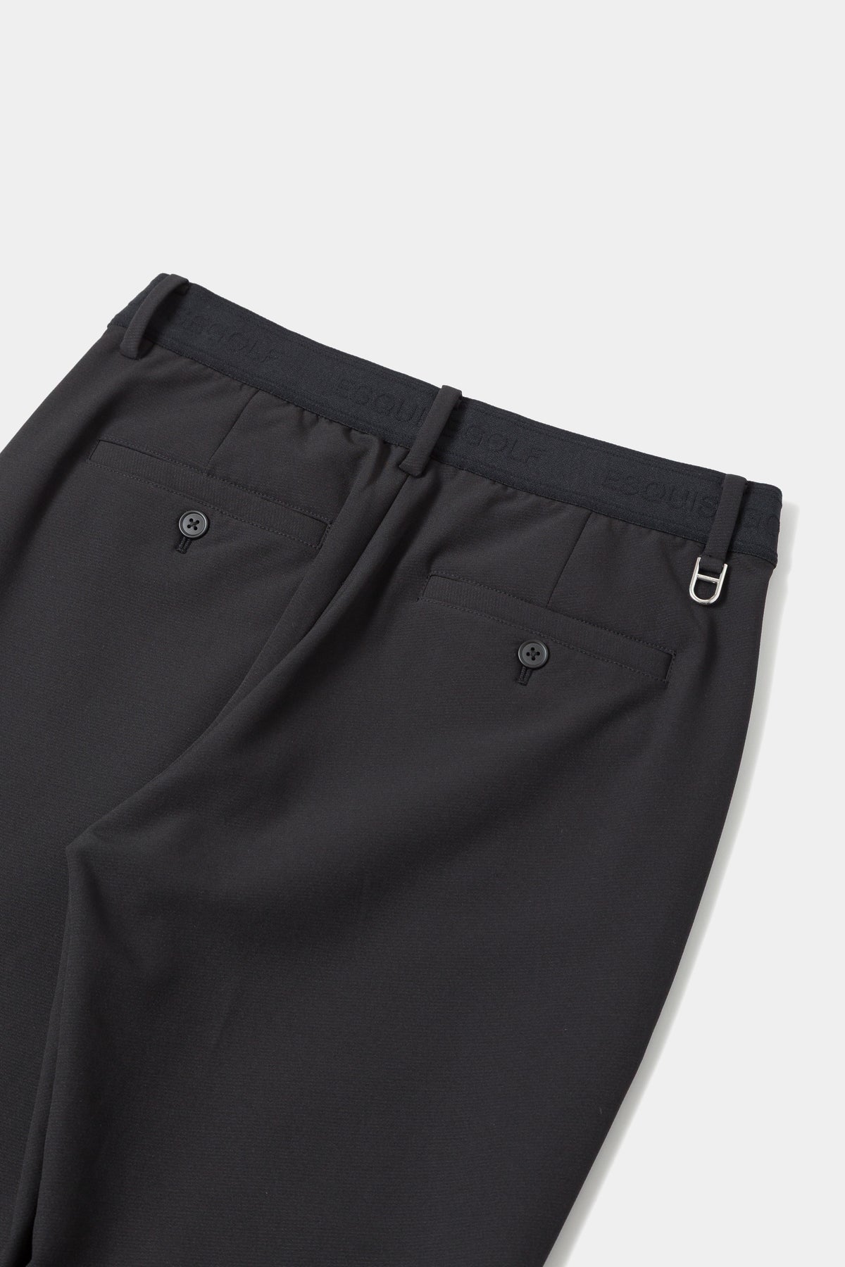 THERMAL FLARE PANTS - Black