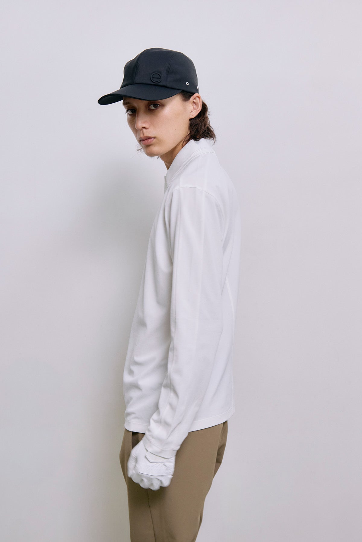 MOTION LONG POLO - White