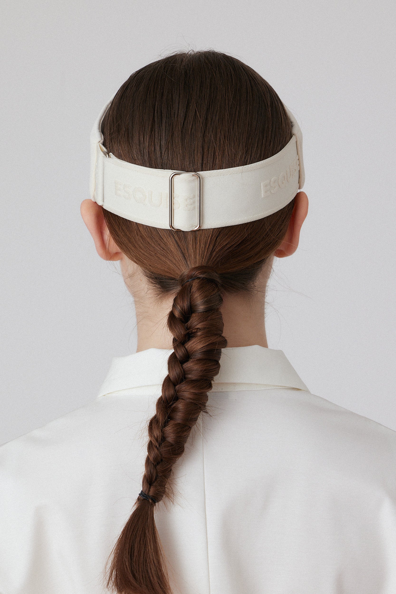 SLEEK CURVE VISOR - White