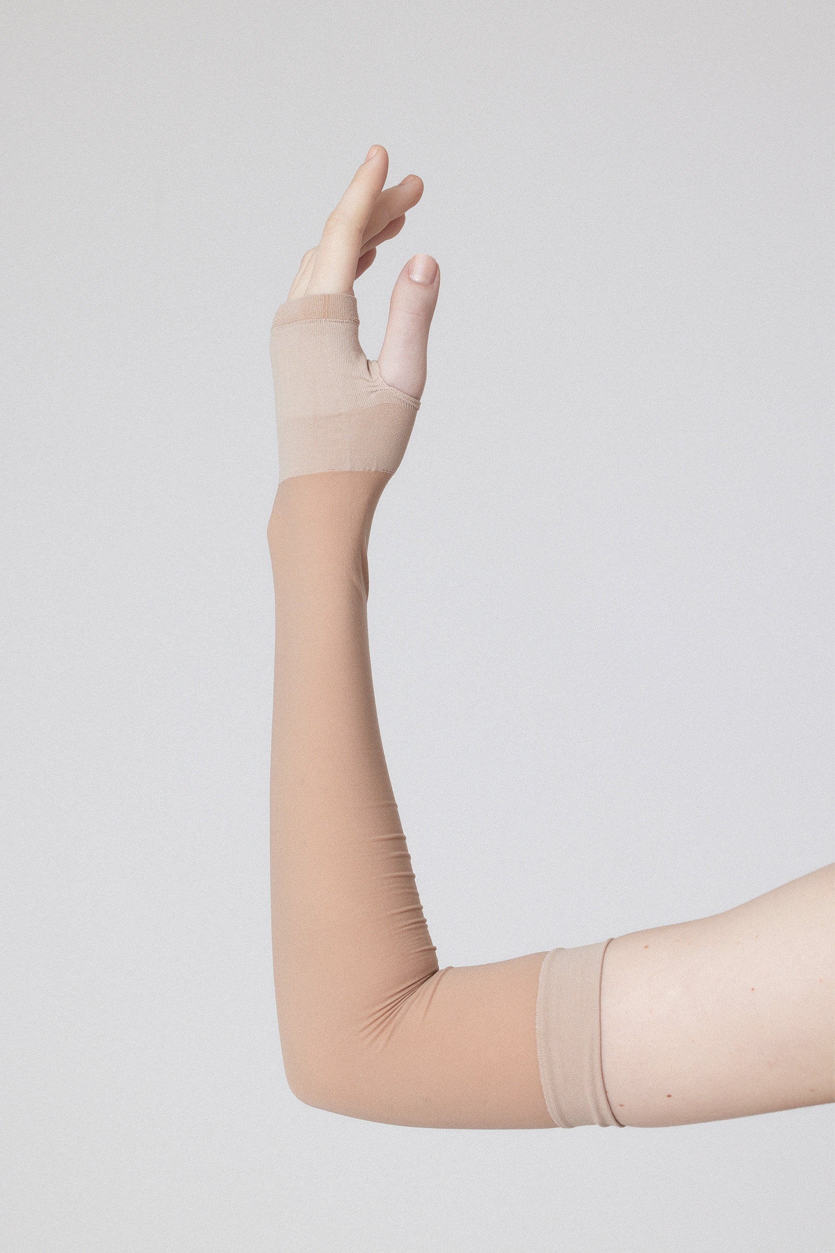 UV-CUT ARM COVER - Beige