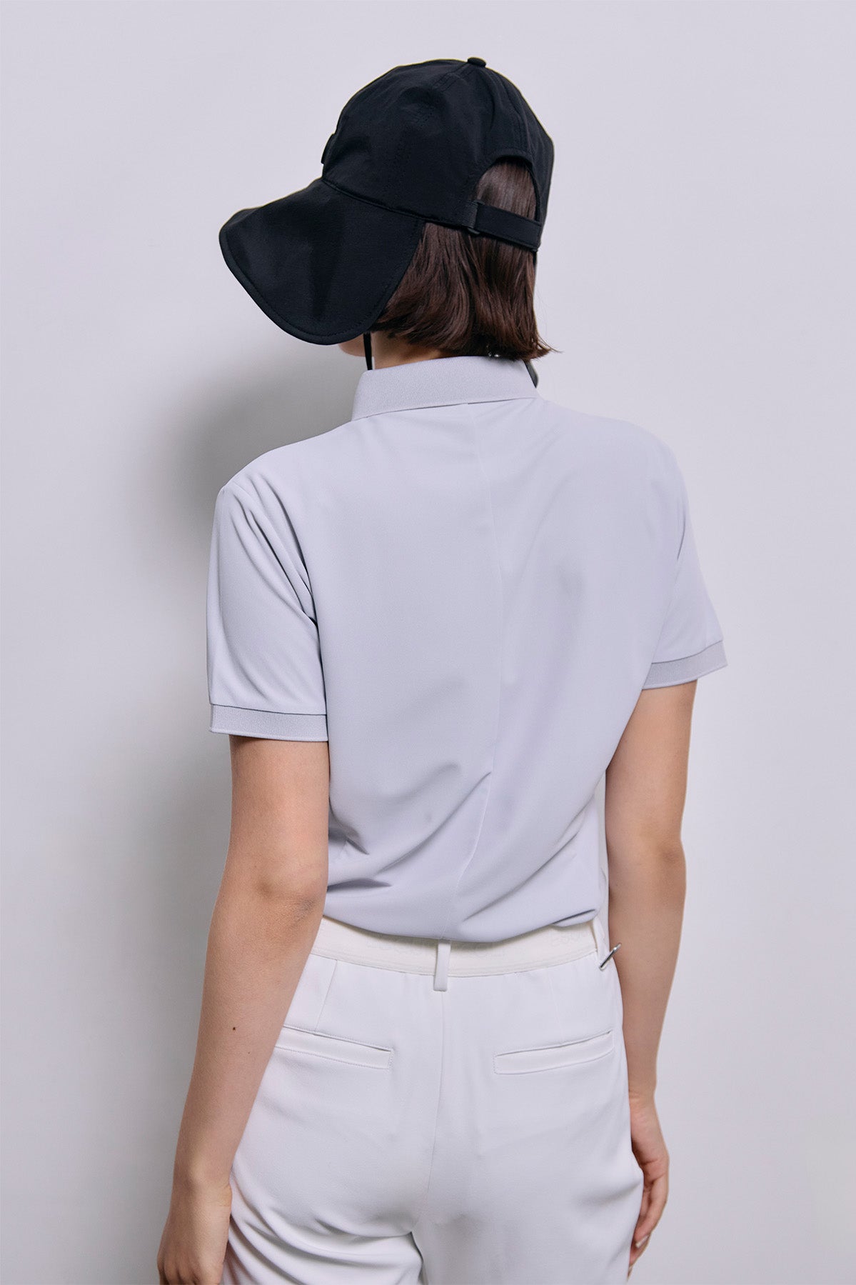 SOLEIL WIDE HAT - Black