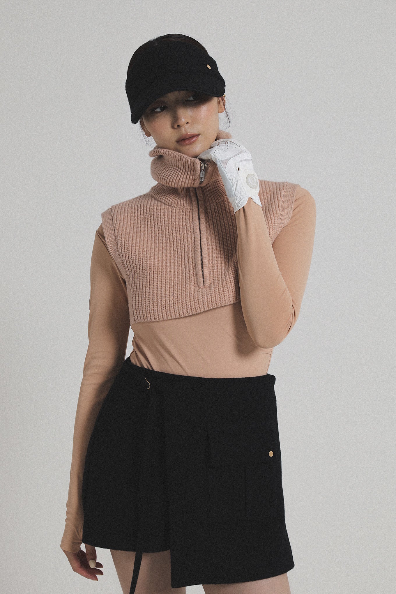 WAVE MOOD BODYSUIT - Vintage Pink