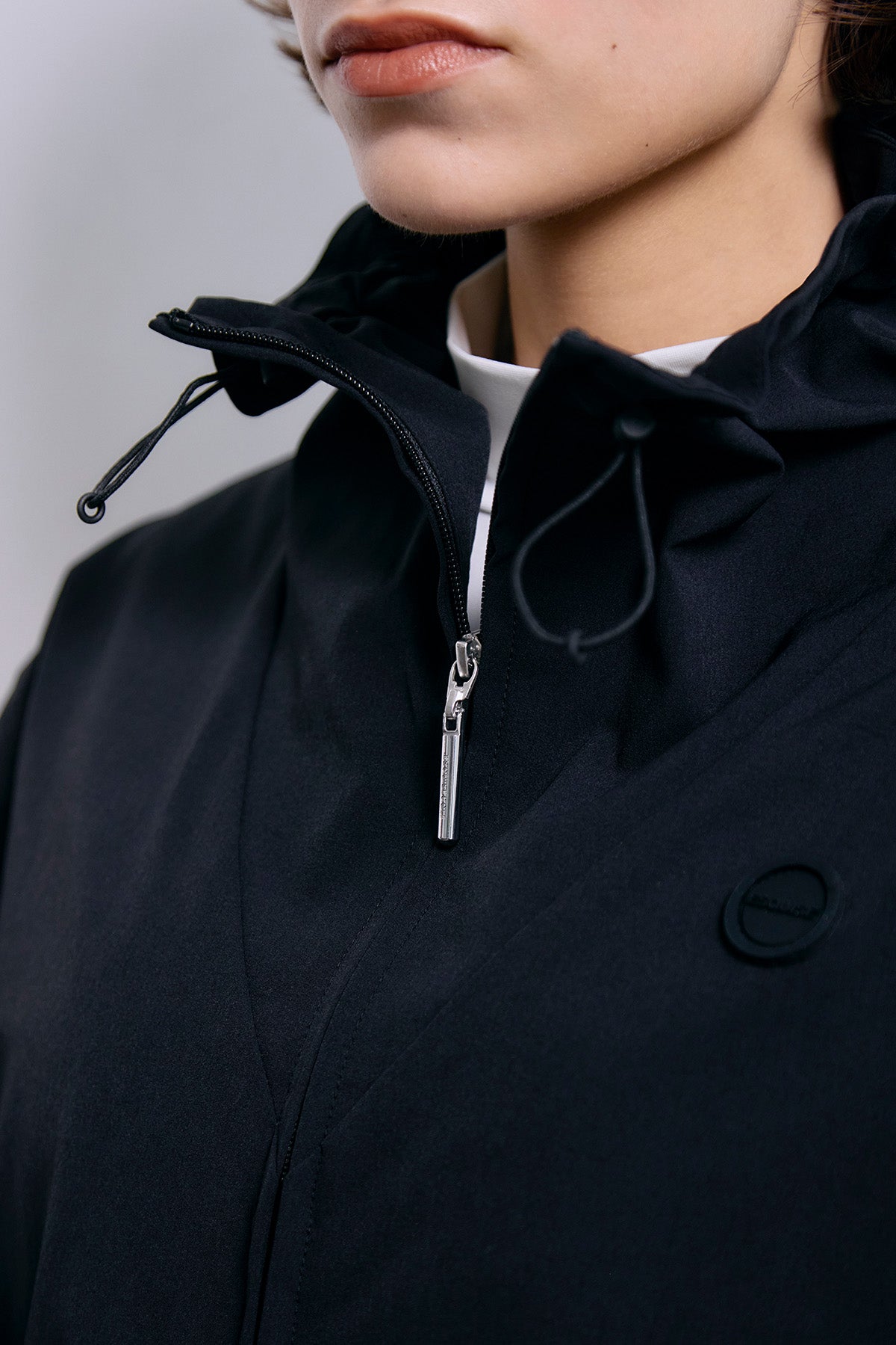 NYLON EFFORTLESS JKT - Black