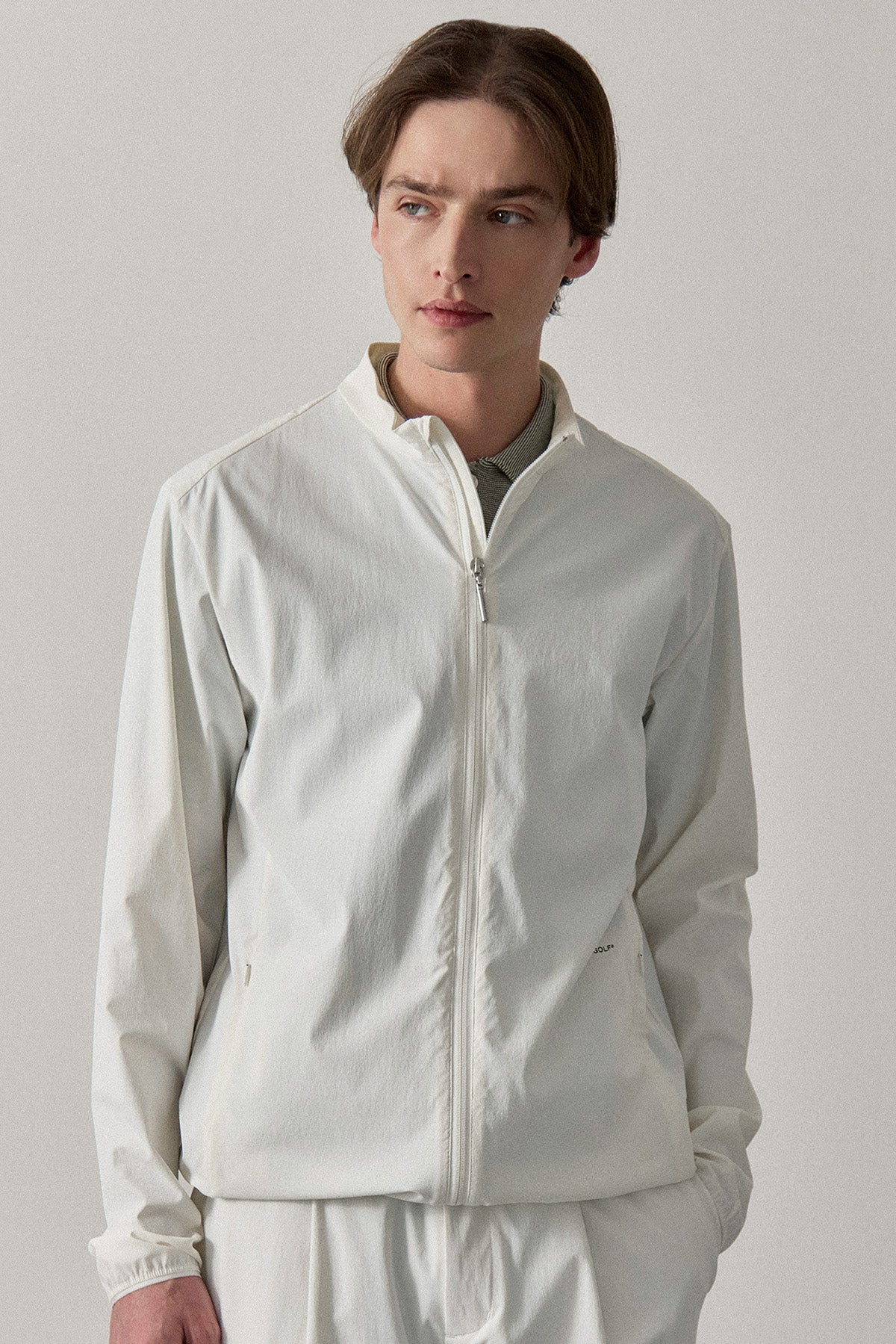LIGHTFORM ZIP JACKET - White